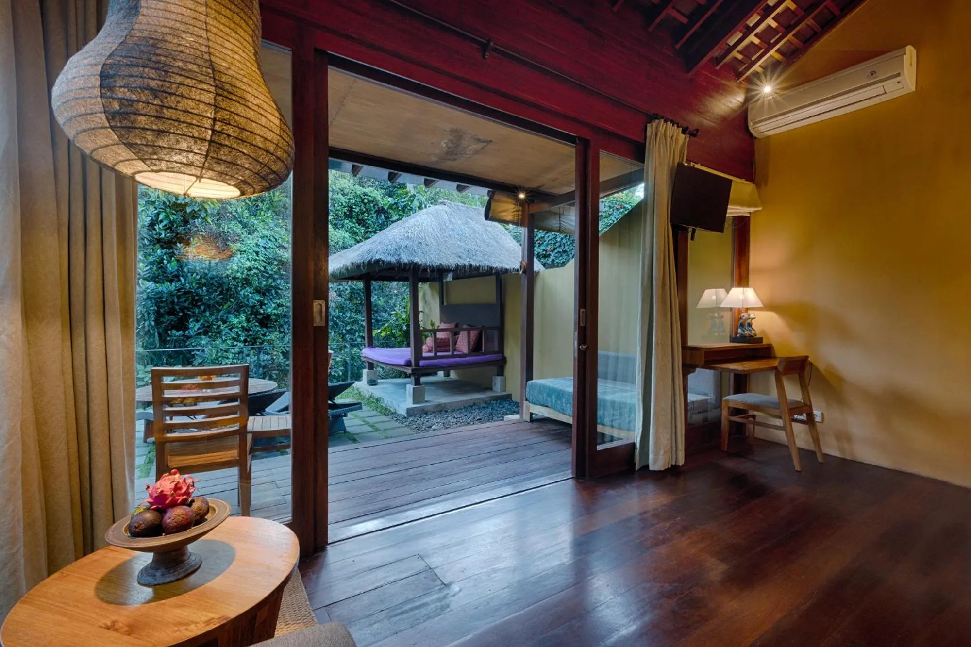 Seating area in Samkhya Villas - Free 1x Floating Breakfast or Minibar