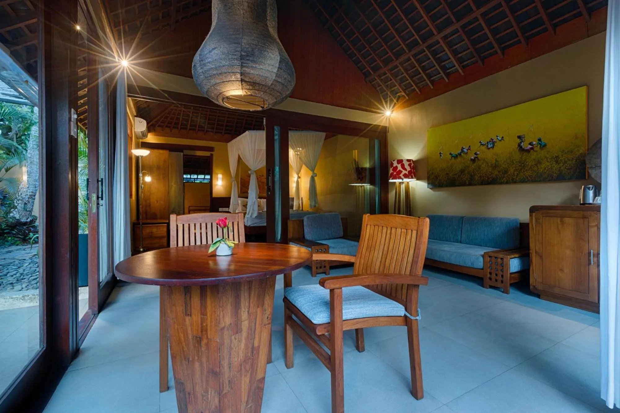 Living room in Samkhya Villas - Free 1x Floating Breakfast or Minibar