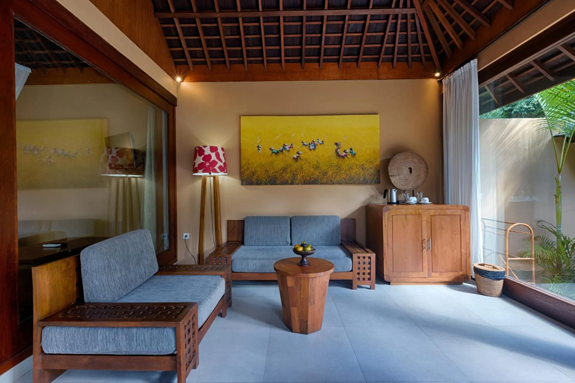 Living room in Samkhya Villas - Free 1x Floating Breakfast or Minibar