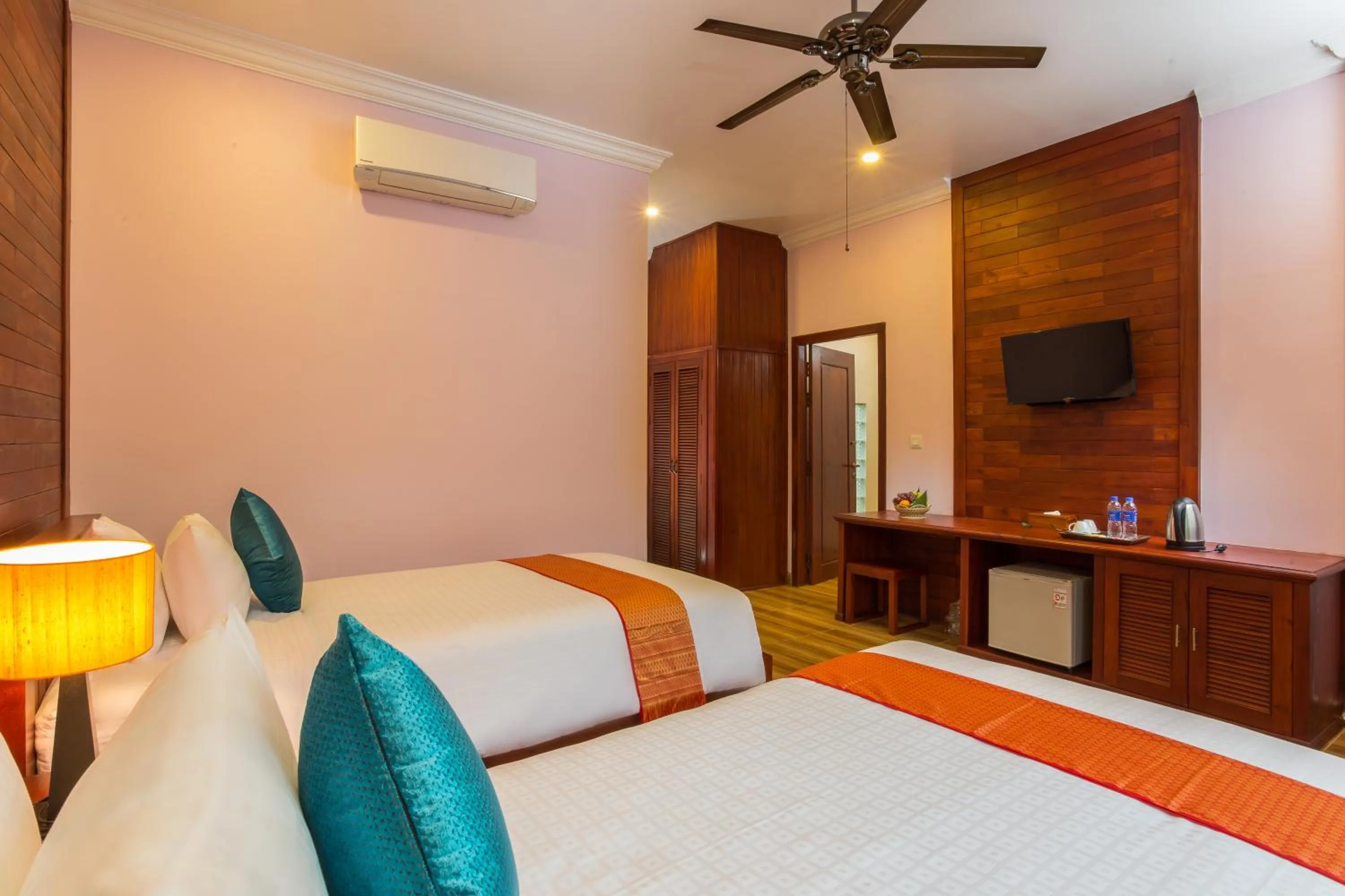 Bed in Villa Phum Khnar