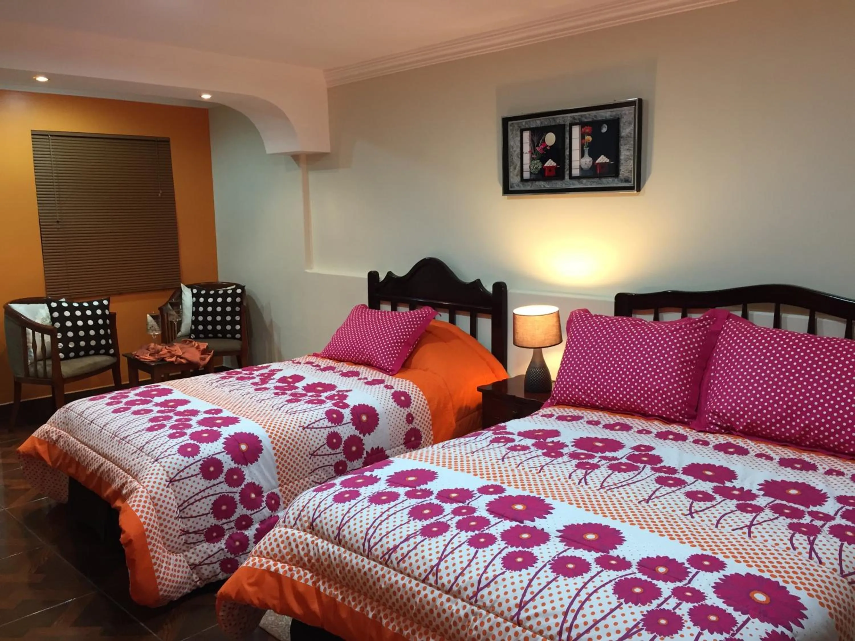 Bed in Hotel Margarita 2