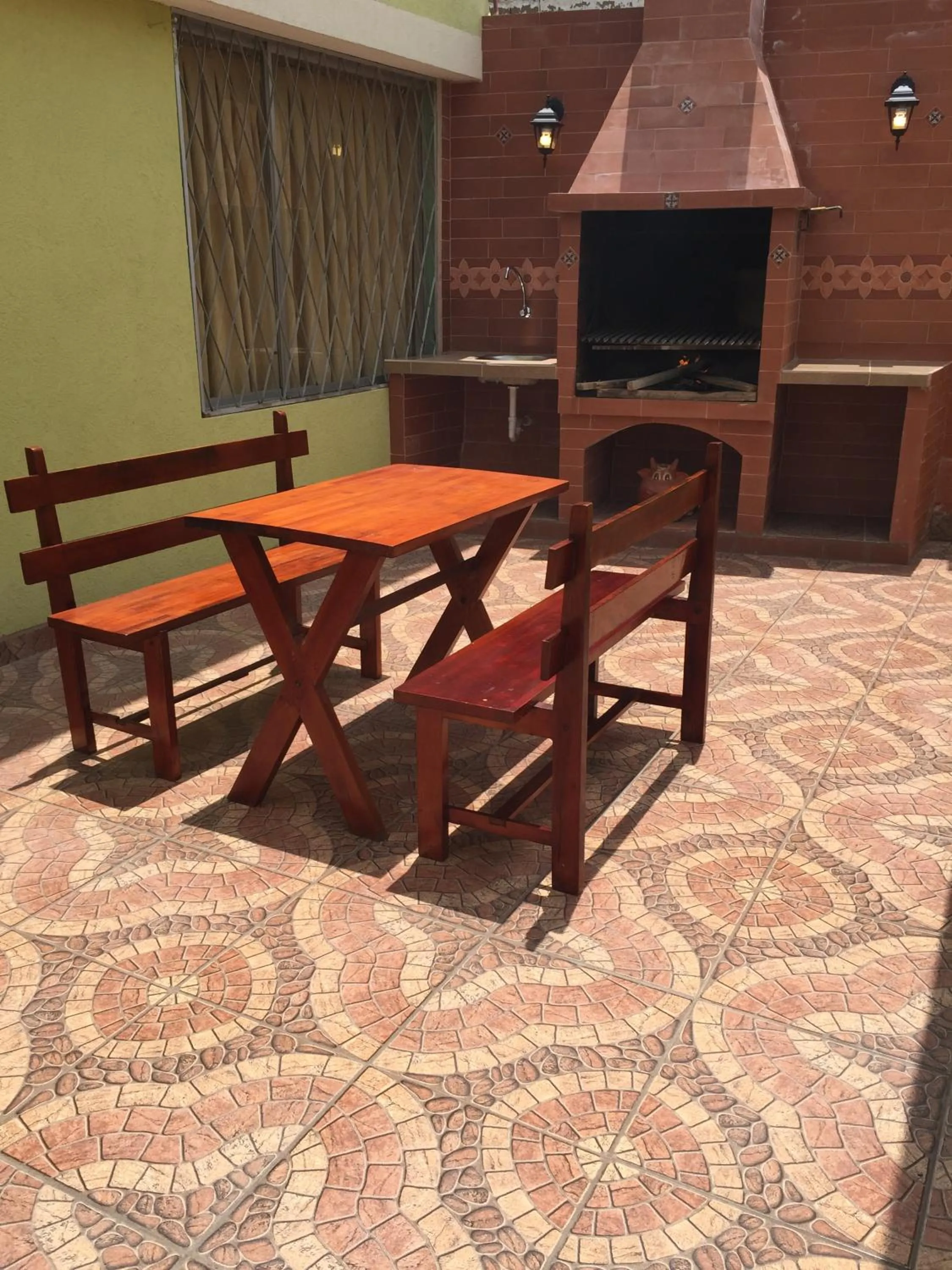 BBQ facilities in Hotel Margarita 2