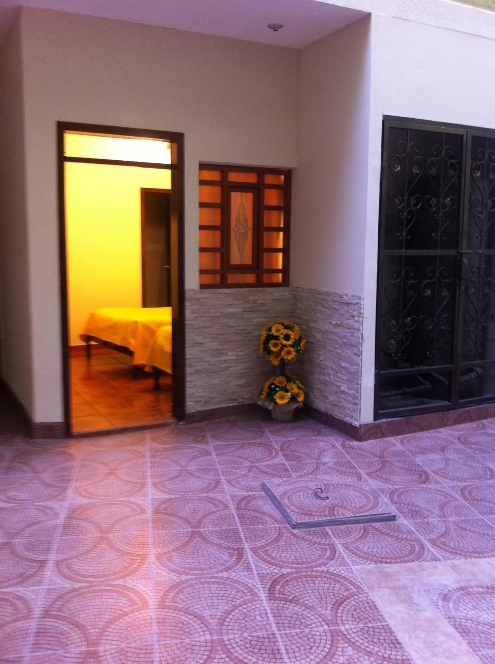 Decorative detail, Bed in Hotel Margarita 2