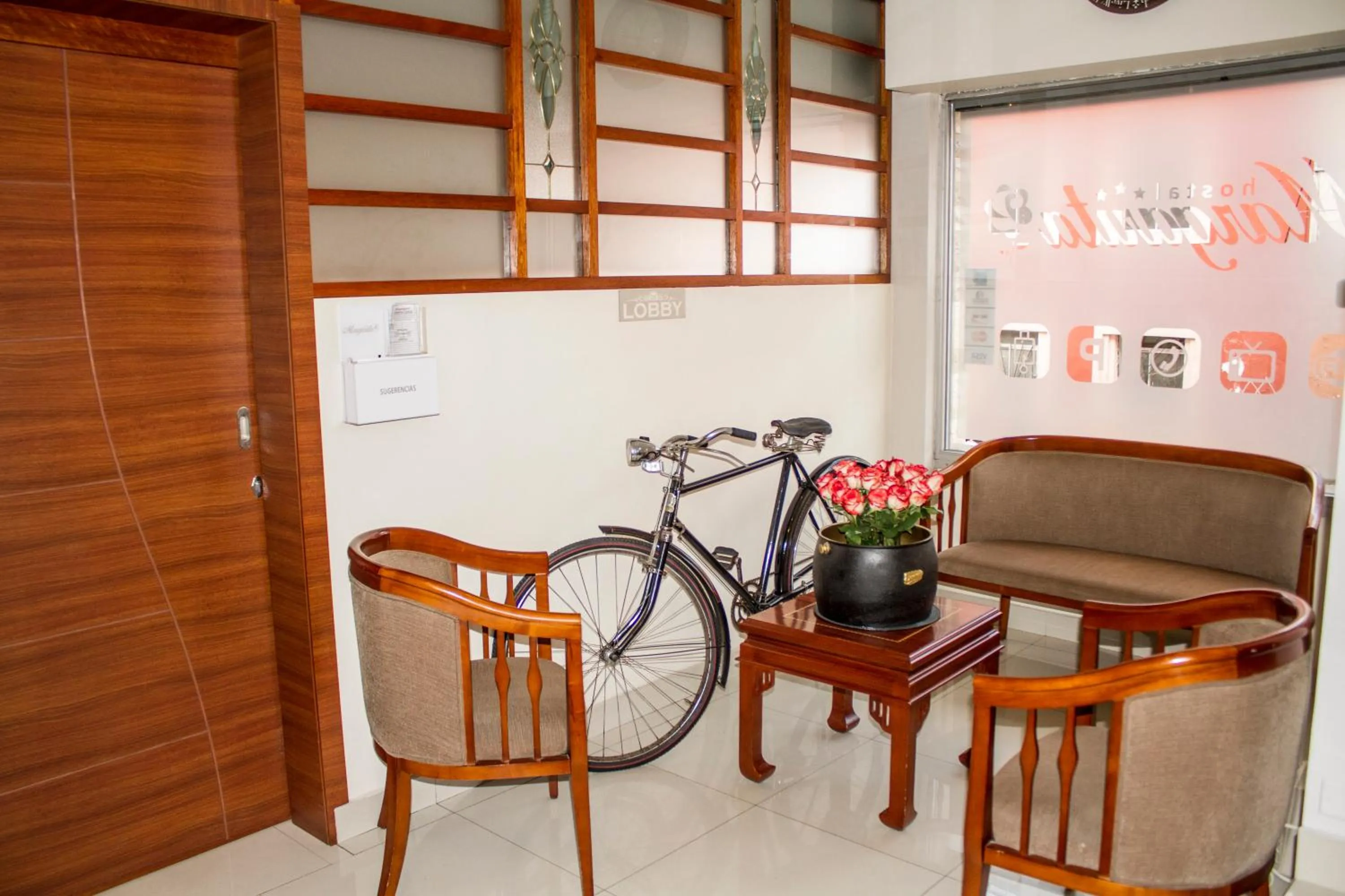 Lobby or reception in Hotel Margarita 2