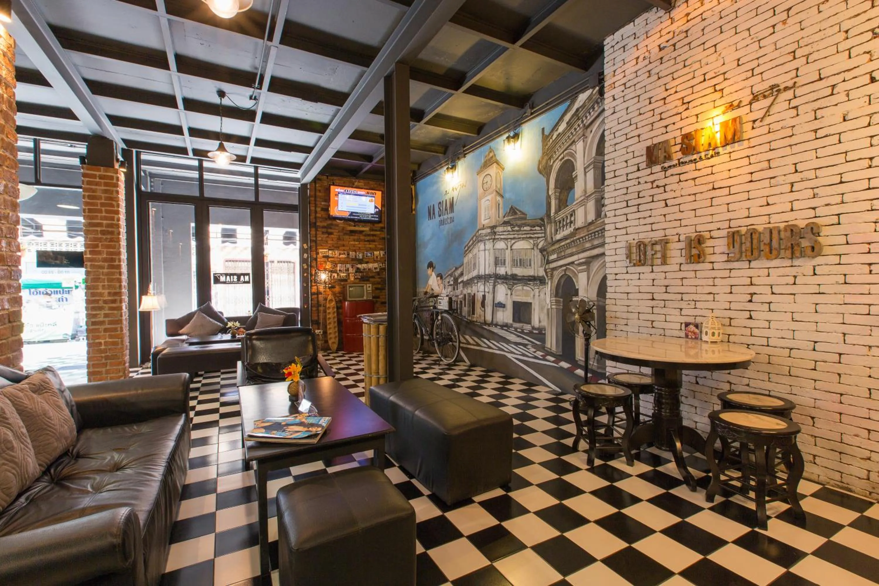 Lobby or reception in Na Siam Guesthouse