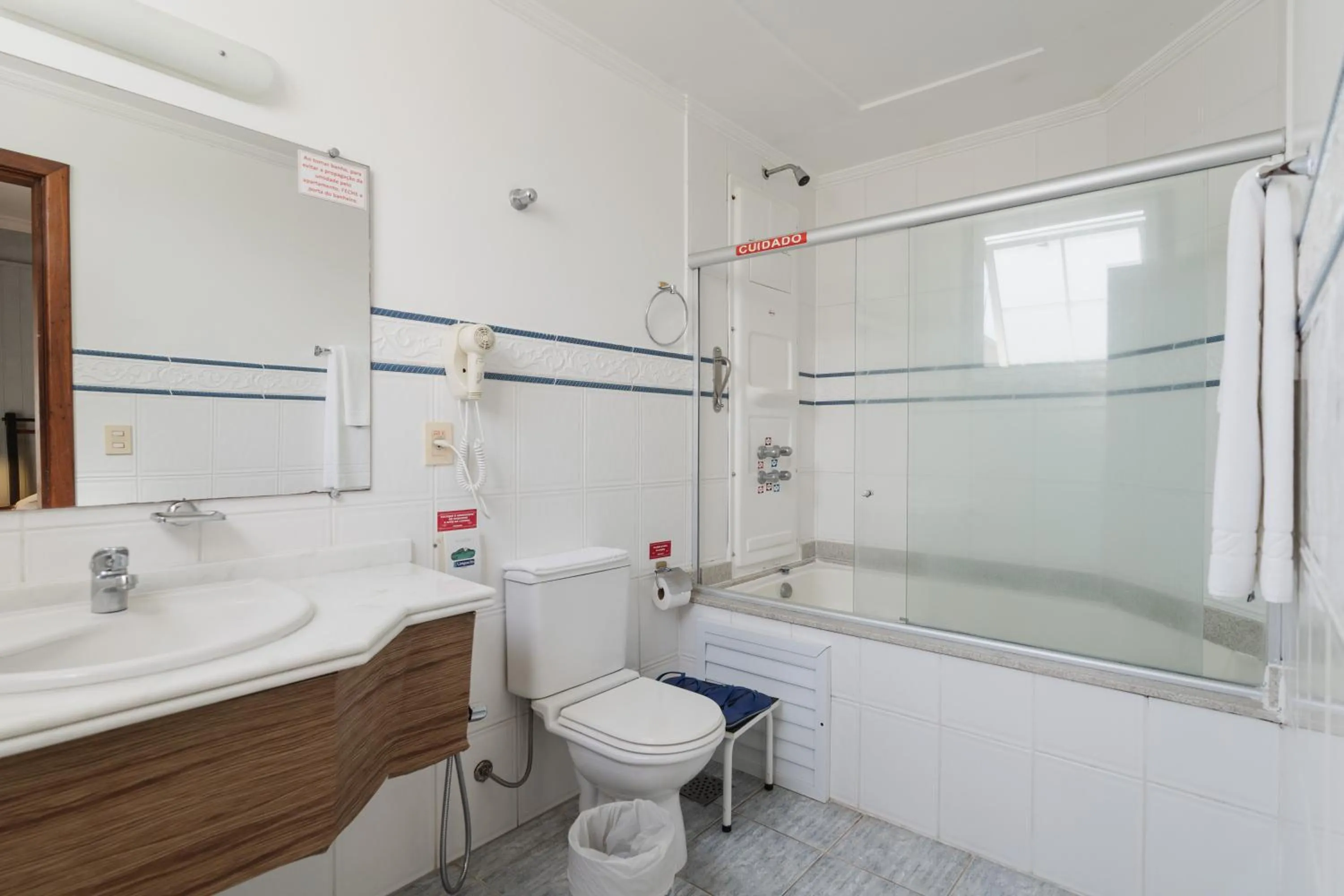 Bath in Hotel Villa Michelon