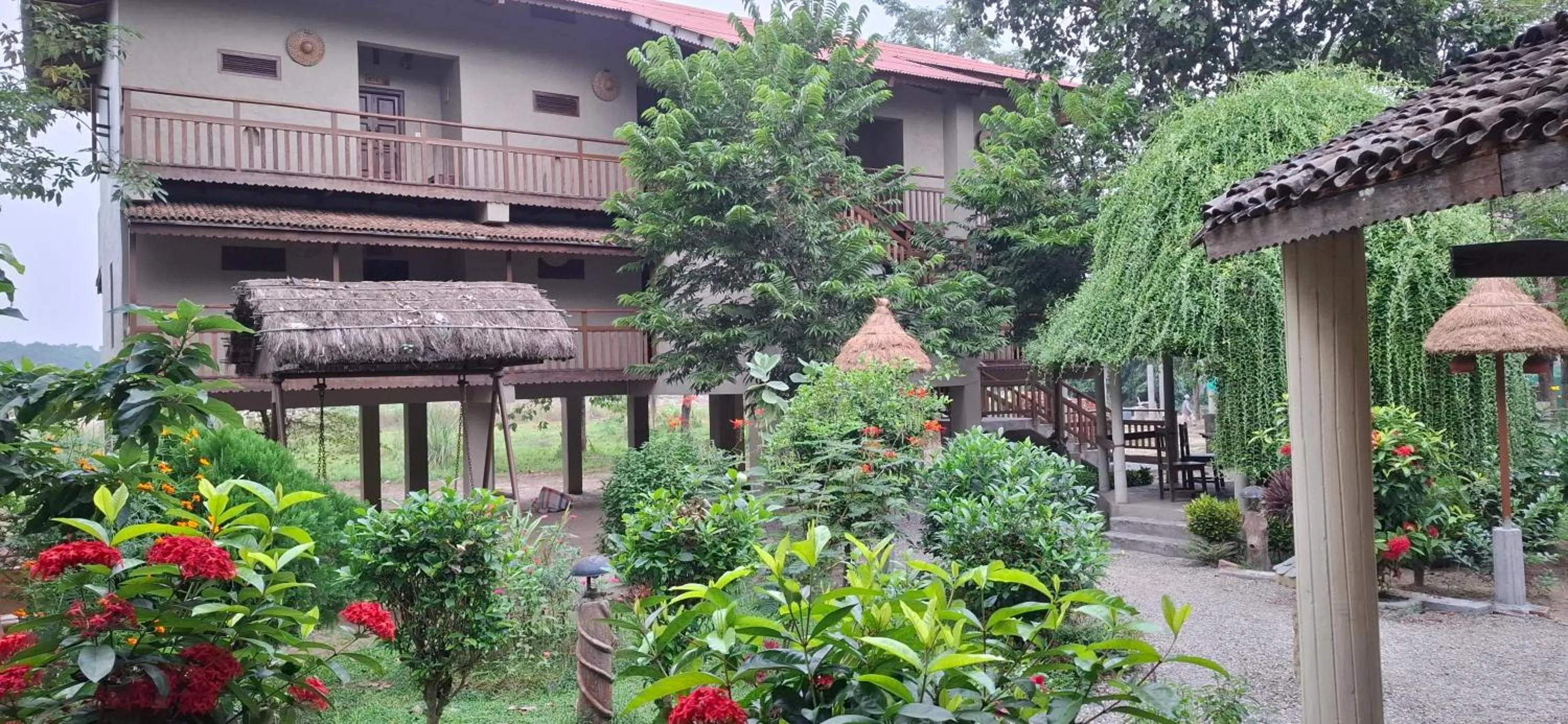 Property building in River View Jungle Camp