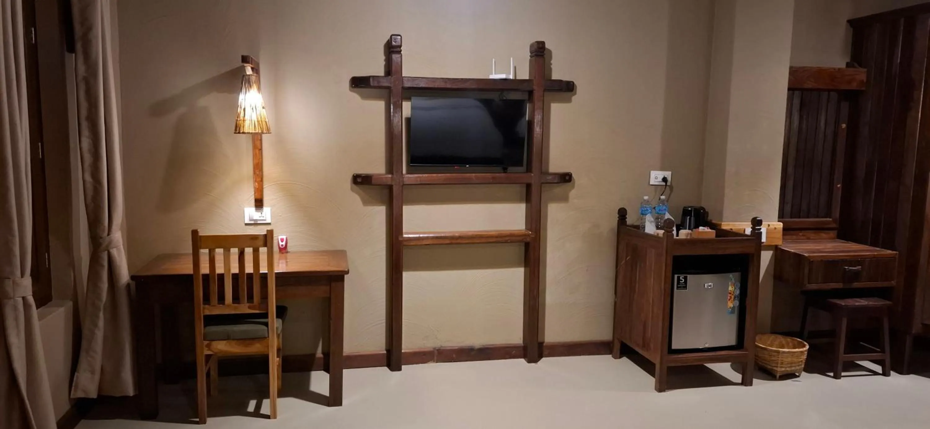 Bedroom in River View Jungle Camp