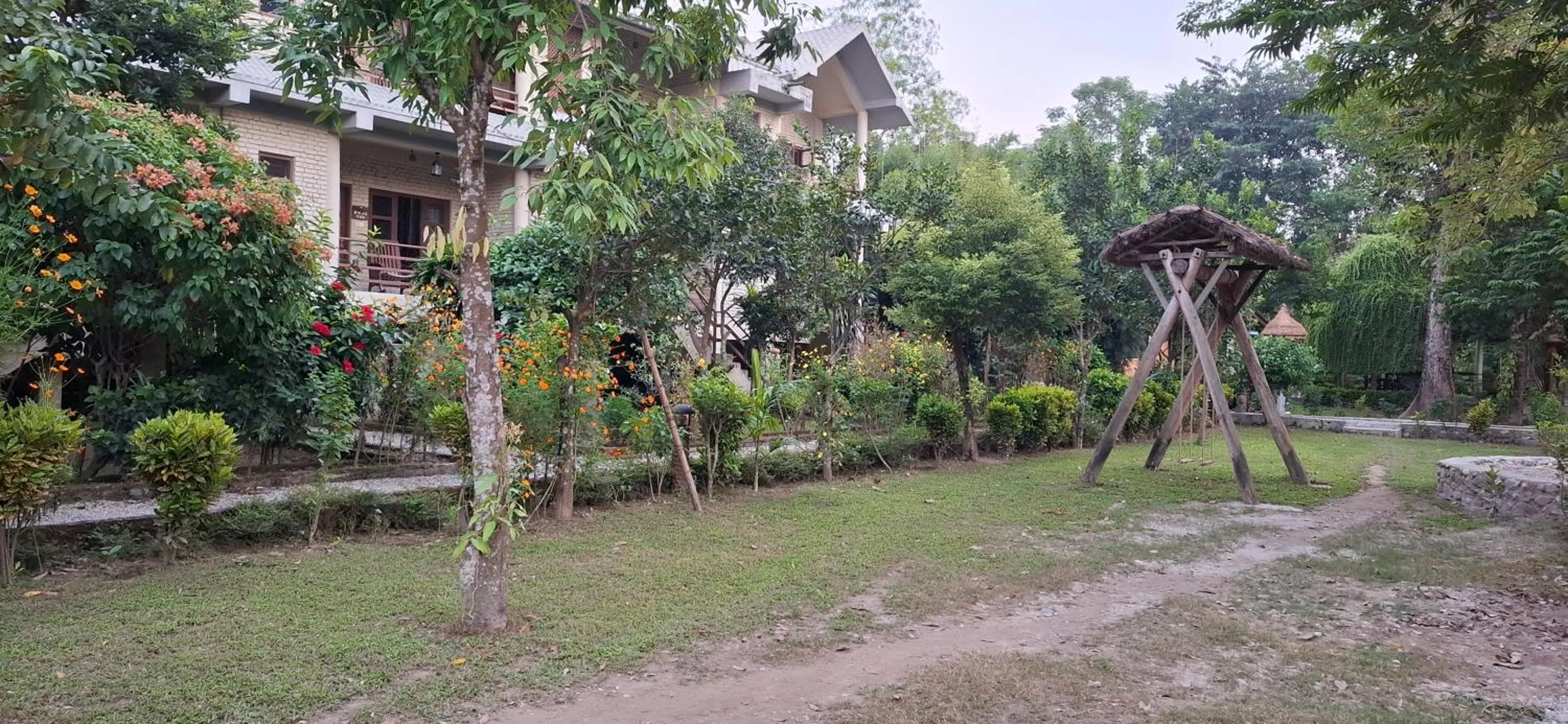 Property building in River View Jungle Camp