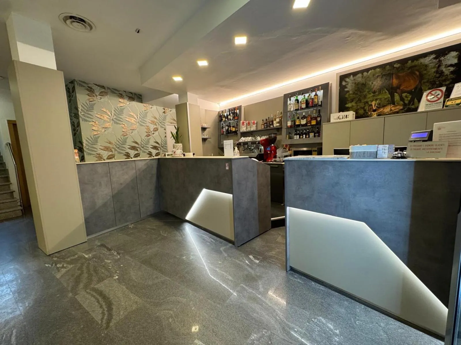 Lobby or reception in Hotel Parma