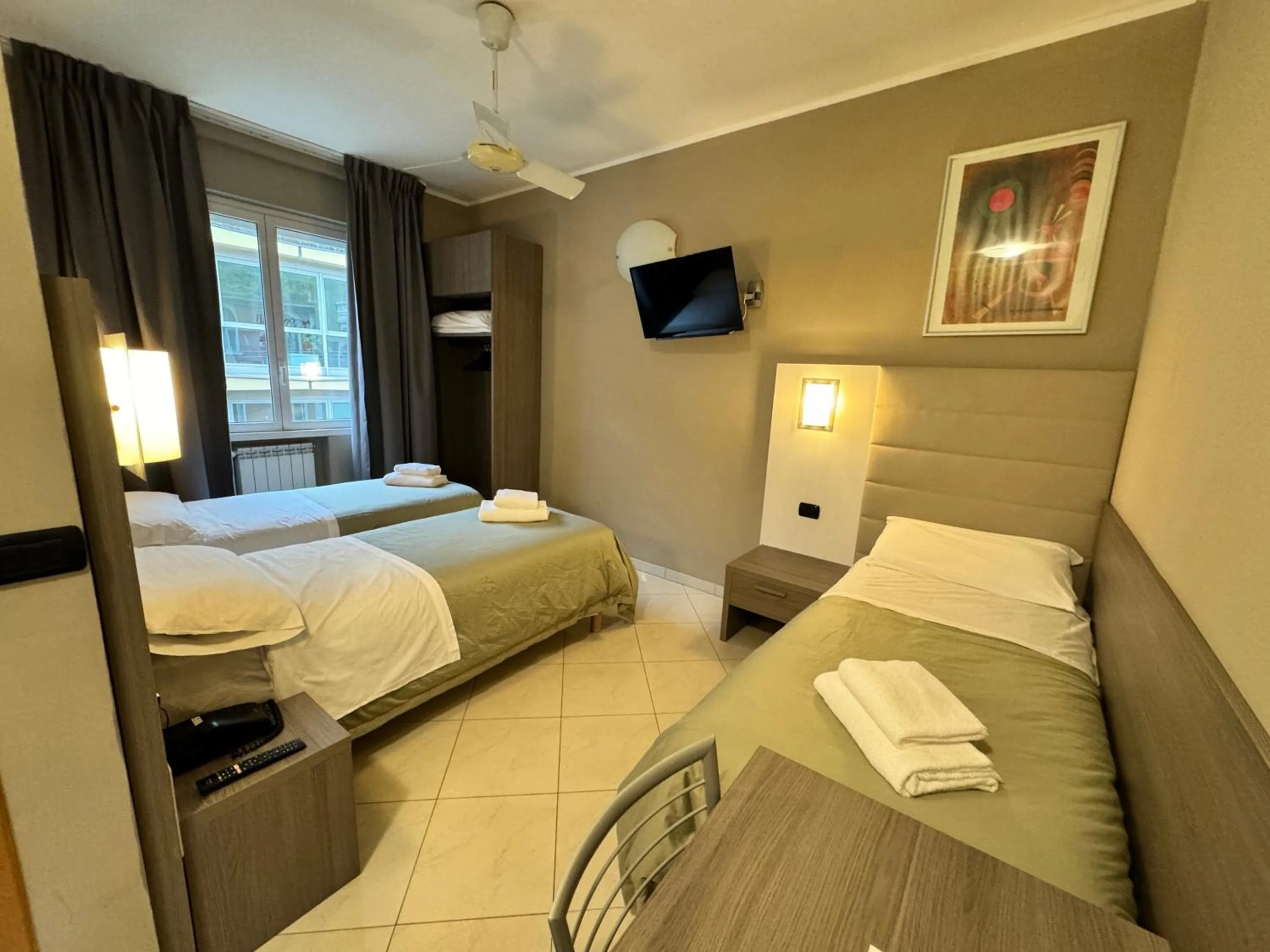 Bedroom, Bed in Hotel Parma