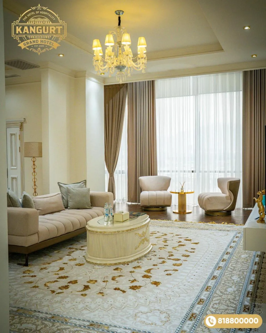 Living room in KANGURT Grand Hotel