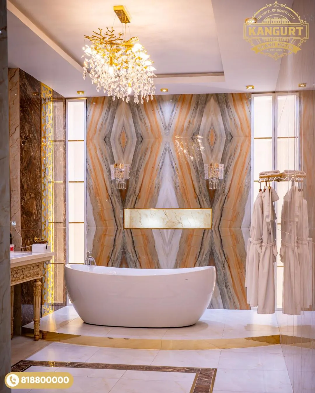 Bathroom in KANGURT Grand Hotel