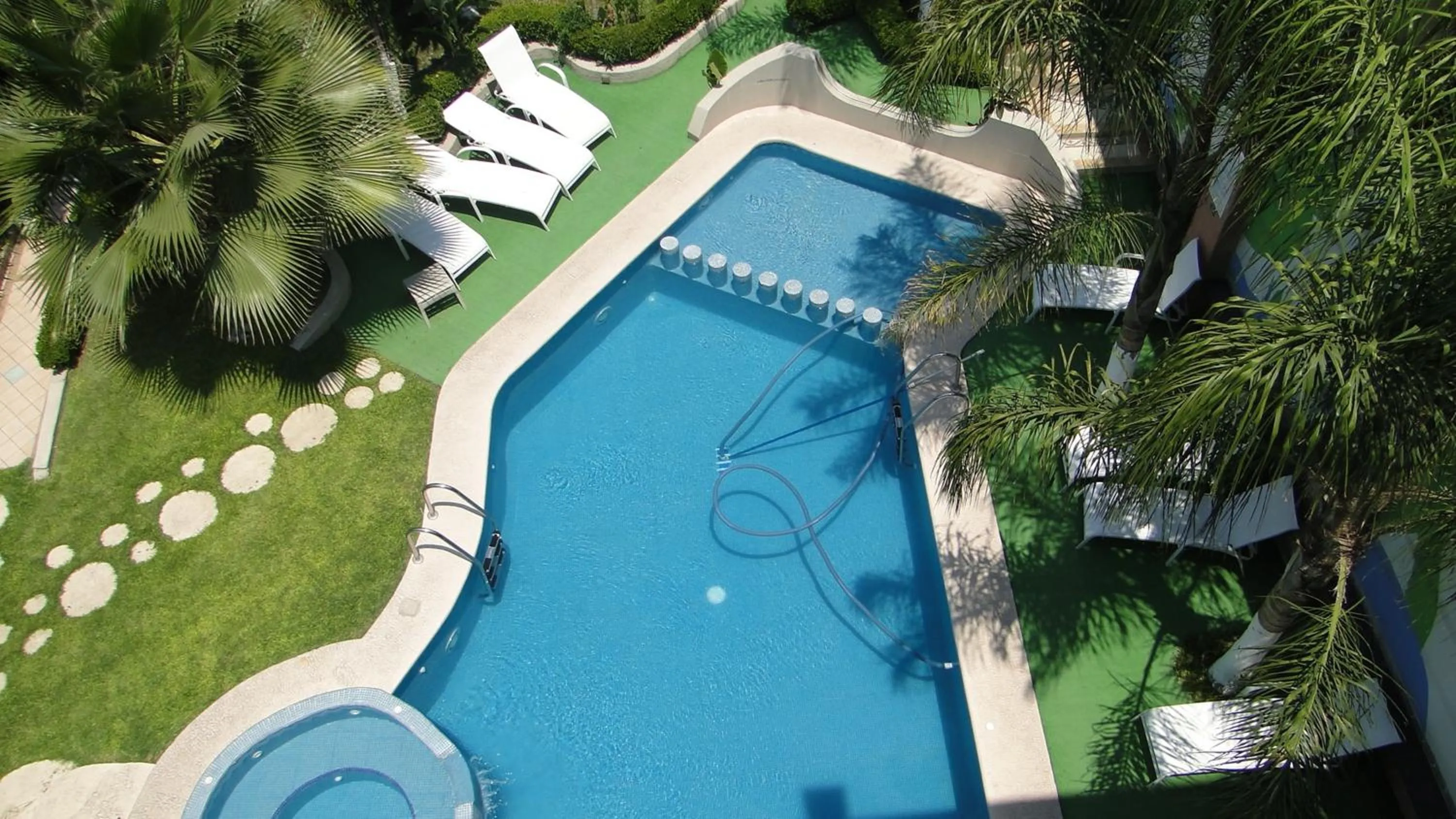 Bird's eye view in Hotel Cuellar