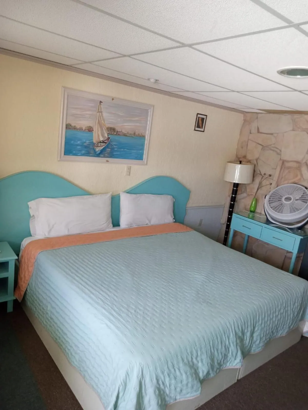 Bed in Hotel Cuellar