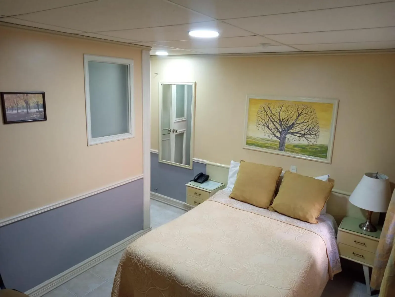 Bed in Hotel Cuellar