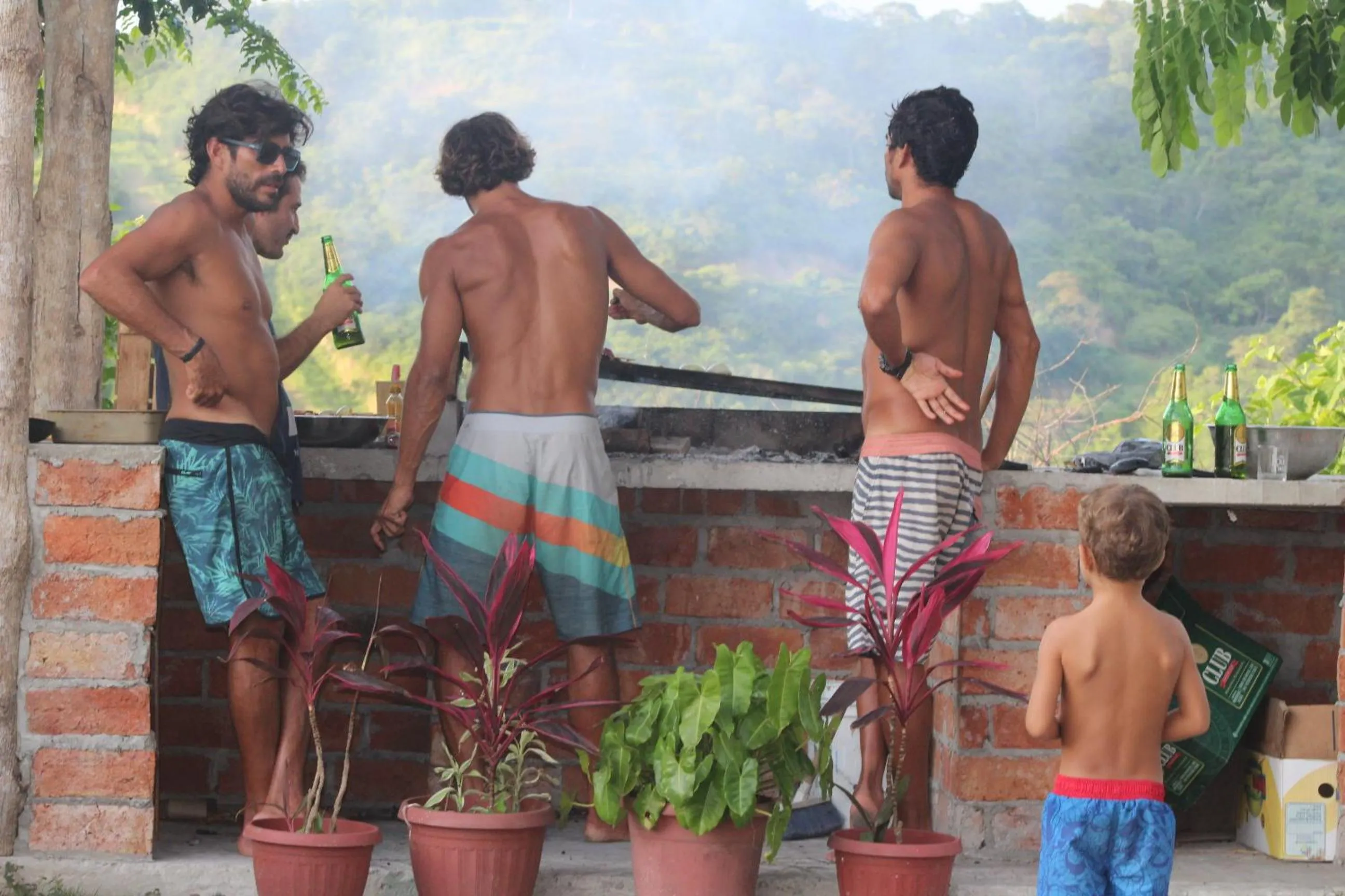 BBQ facilities in Punta Hills Montanita