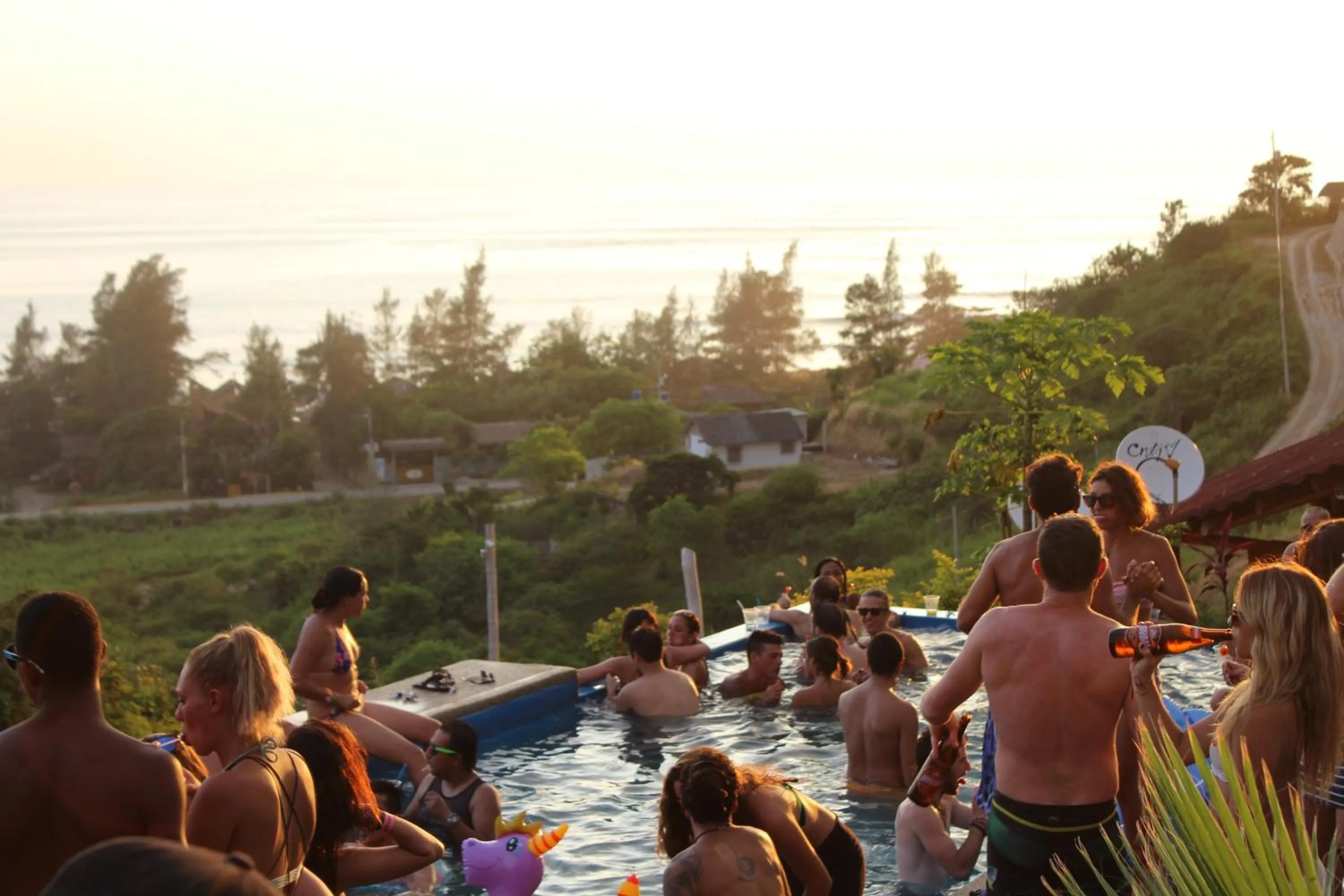 Swimming pool in Punta Hills Montanita