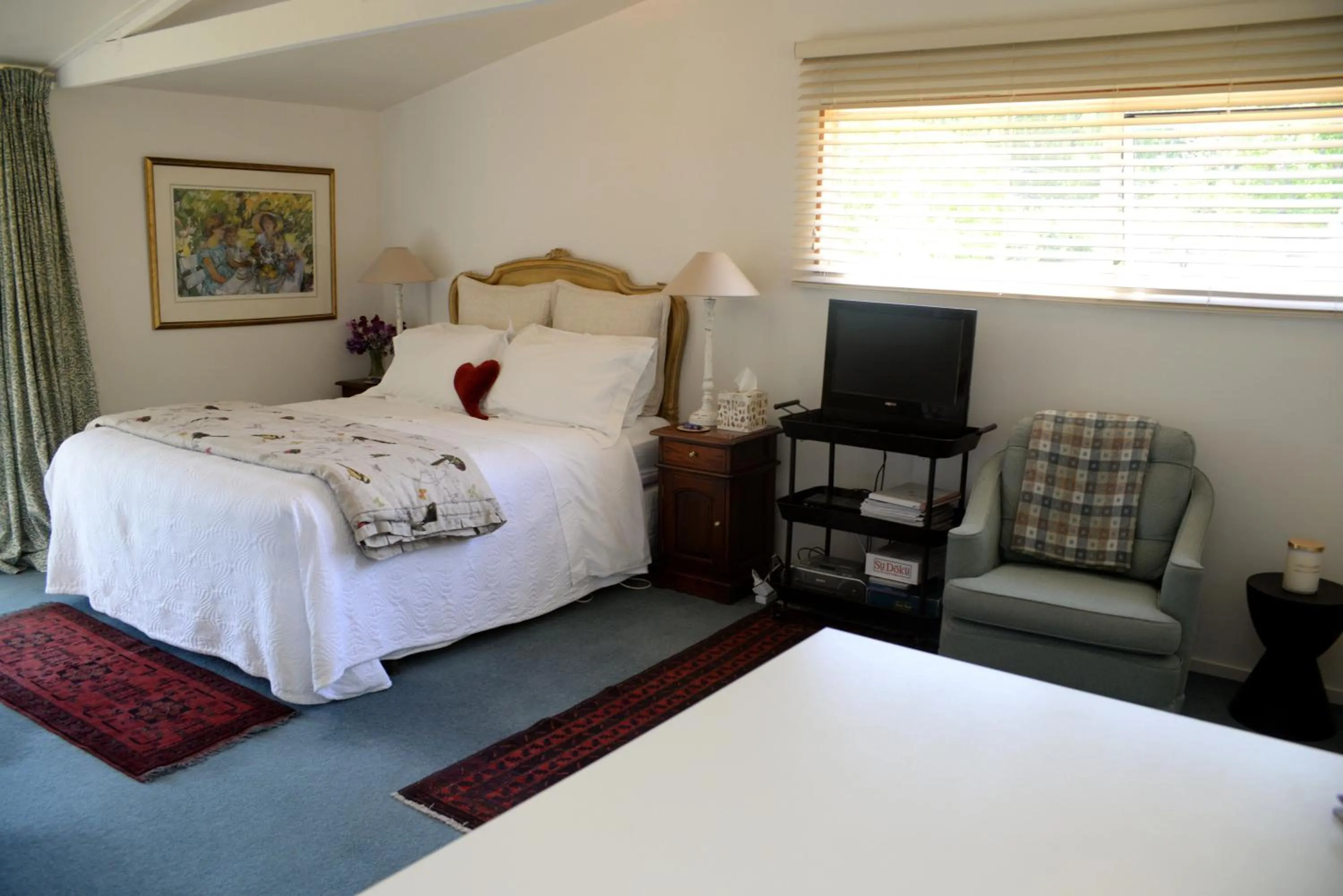 Bedroom, Bed in L'abri Bed and Breakfast