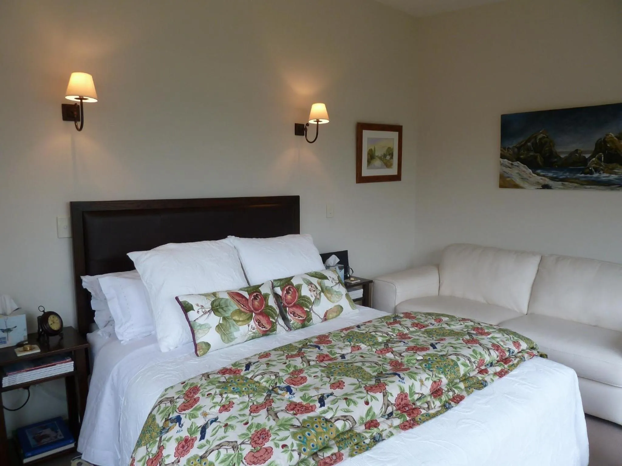 Bed in L'abri Bed and Breakfast