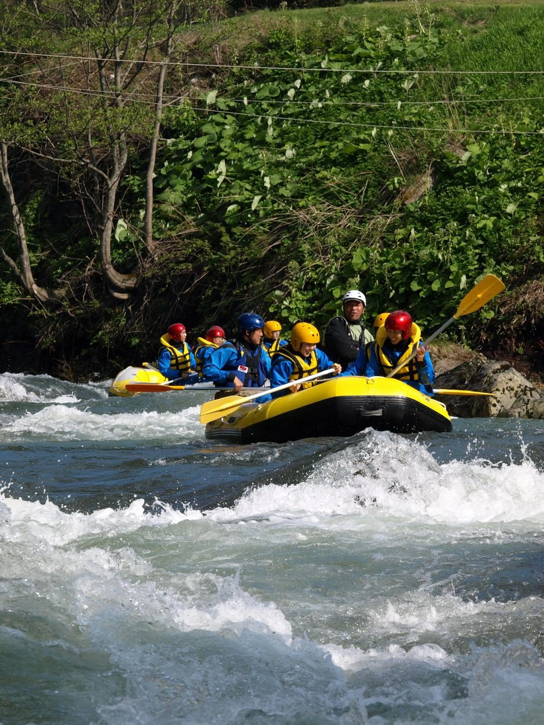 Summer in Log Hotel Larch Lake Kanayama