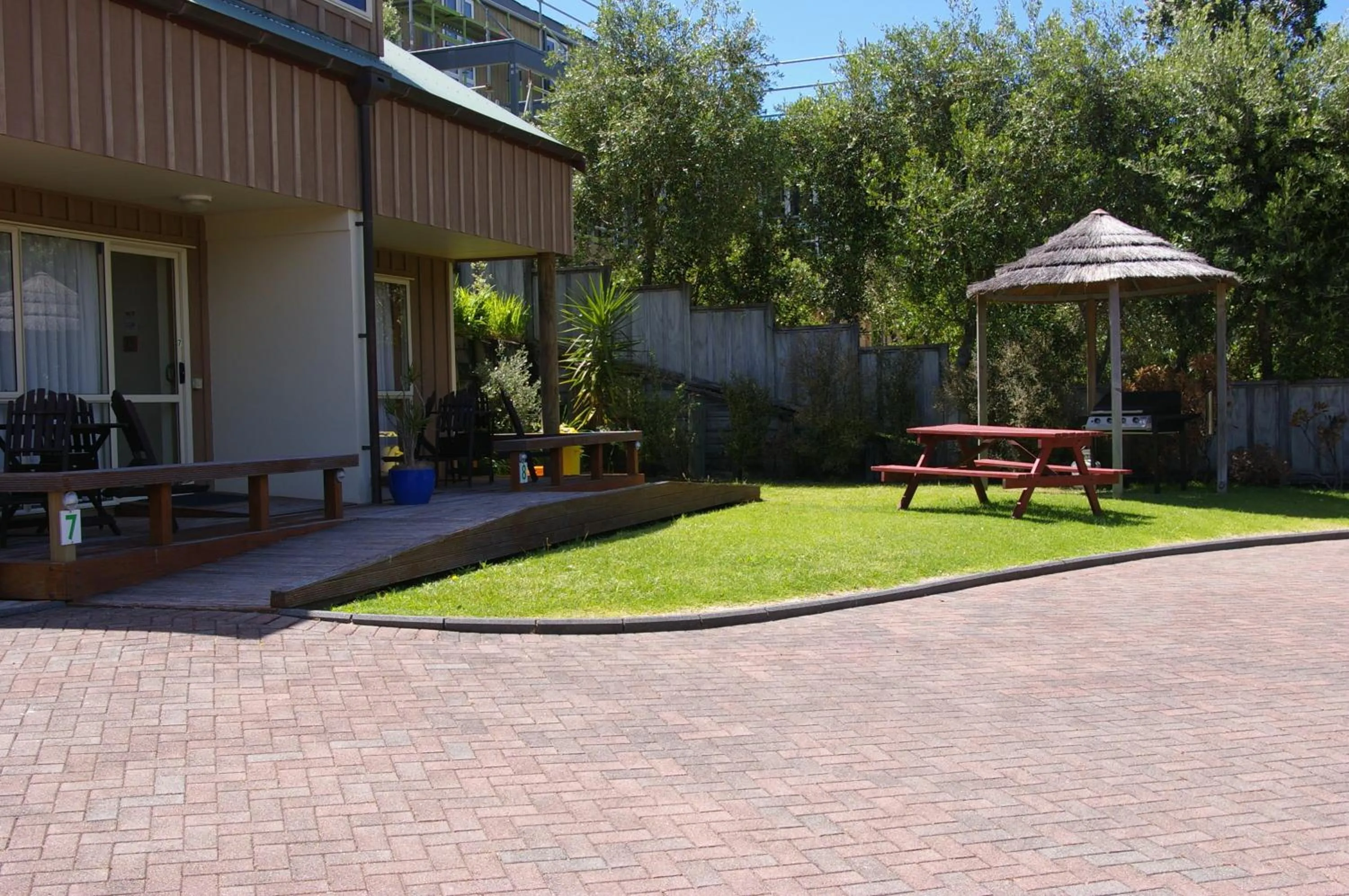 Area and facilities in Hahei Beach Resort