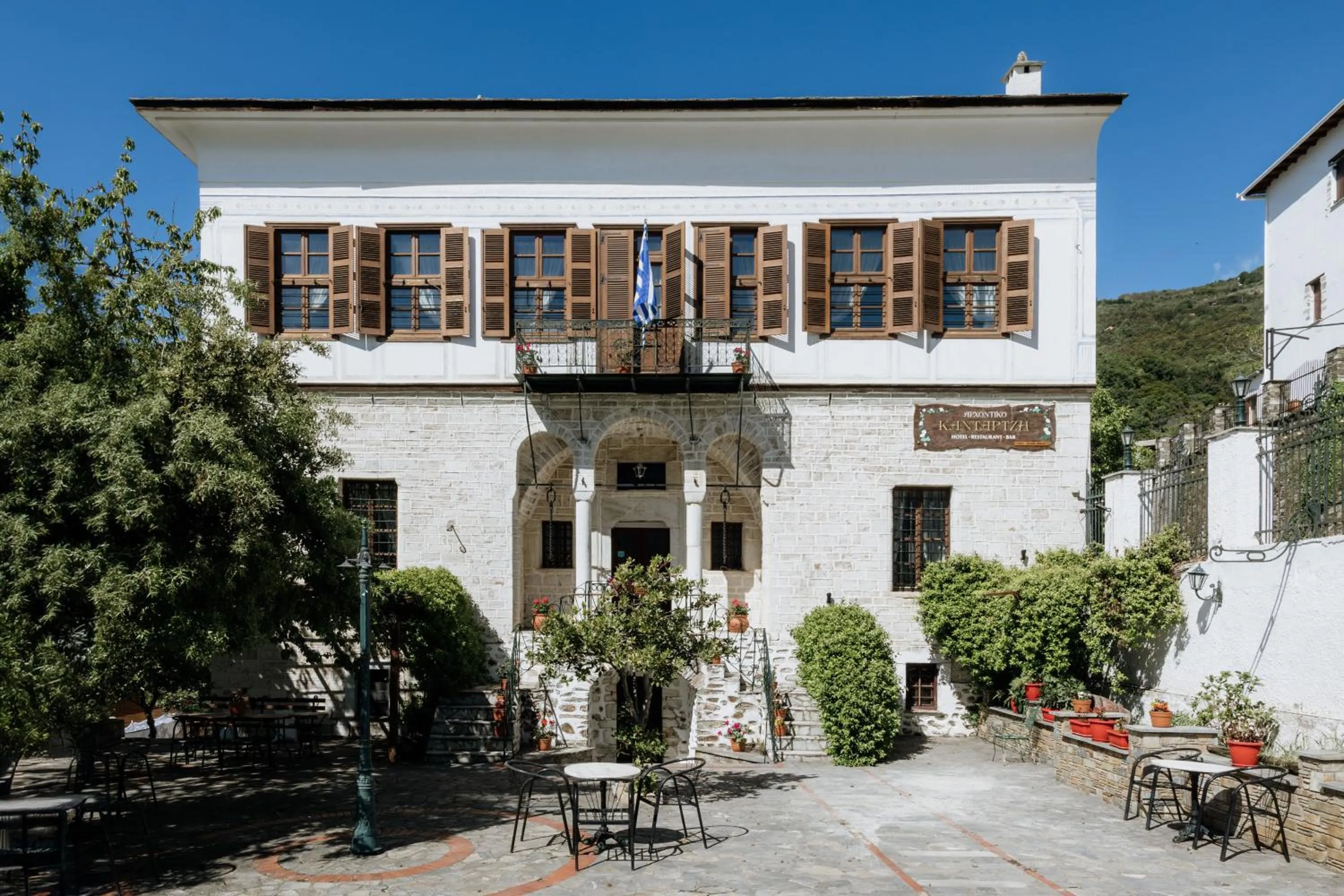 Balcony/Terrace in Archontiko Kantartzi