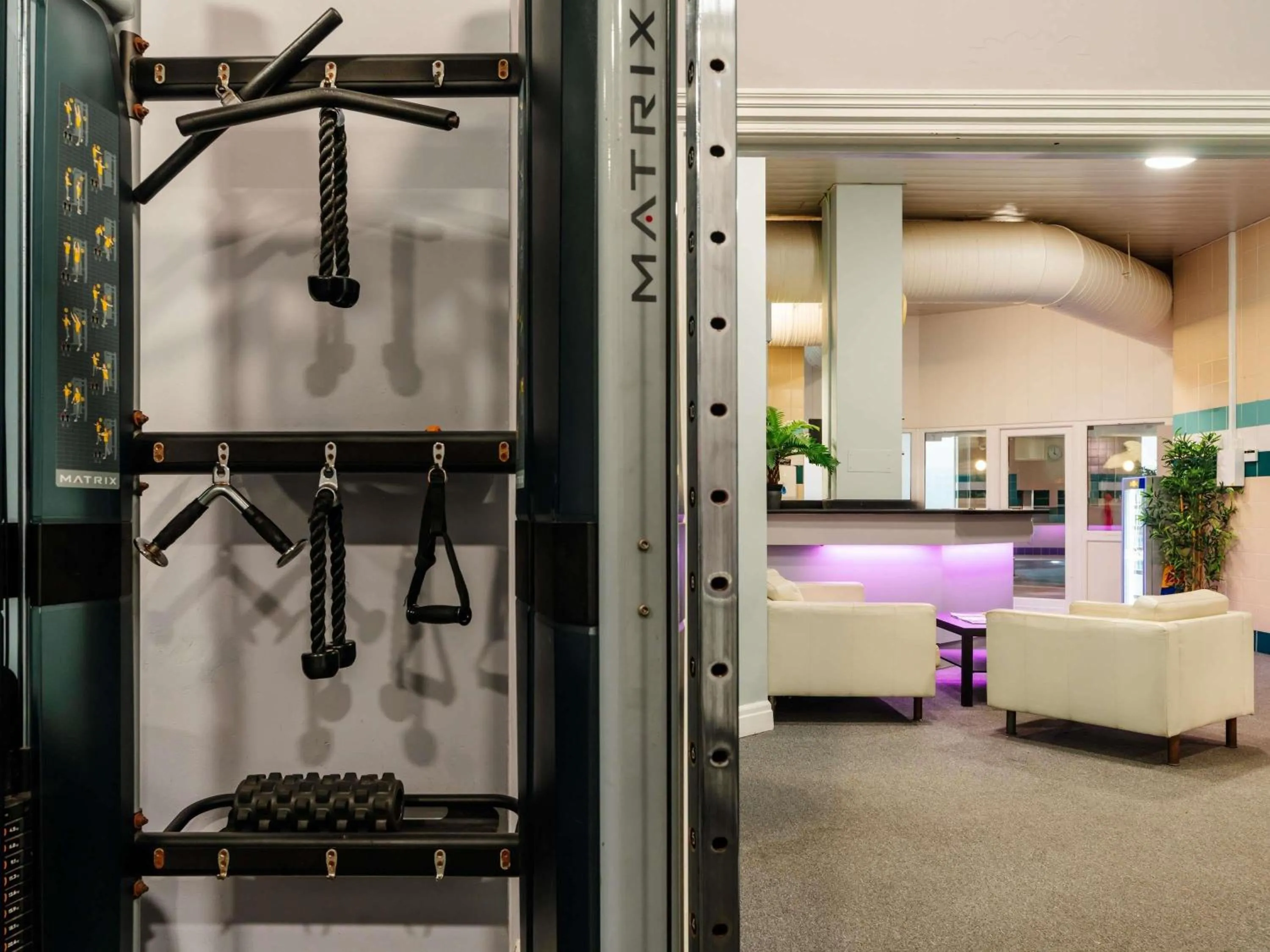 Fitness centre/facilities in Mercure Daventry Court Hotel