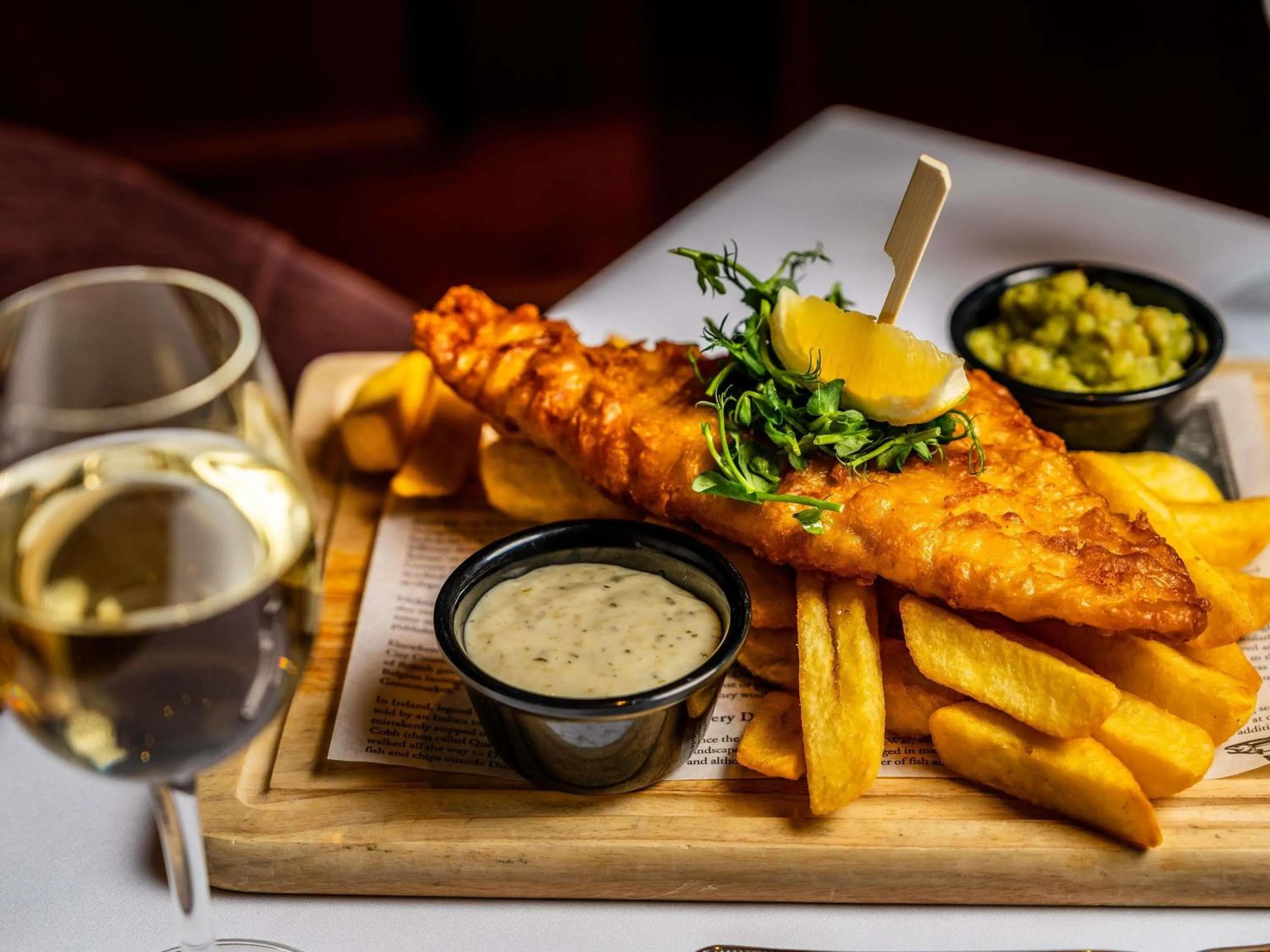 Restaurant/places to eat in Mercure Daventry Court Hotel