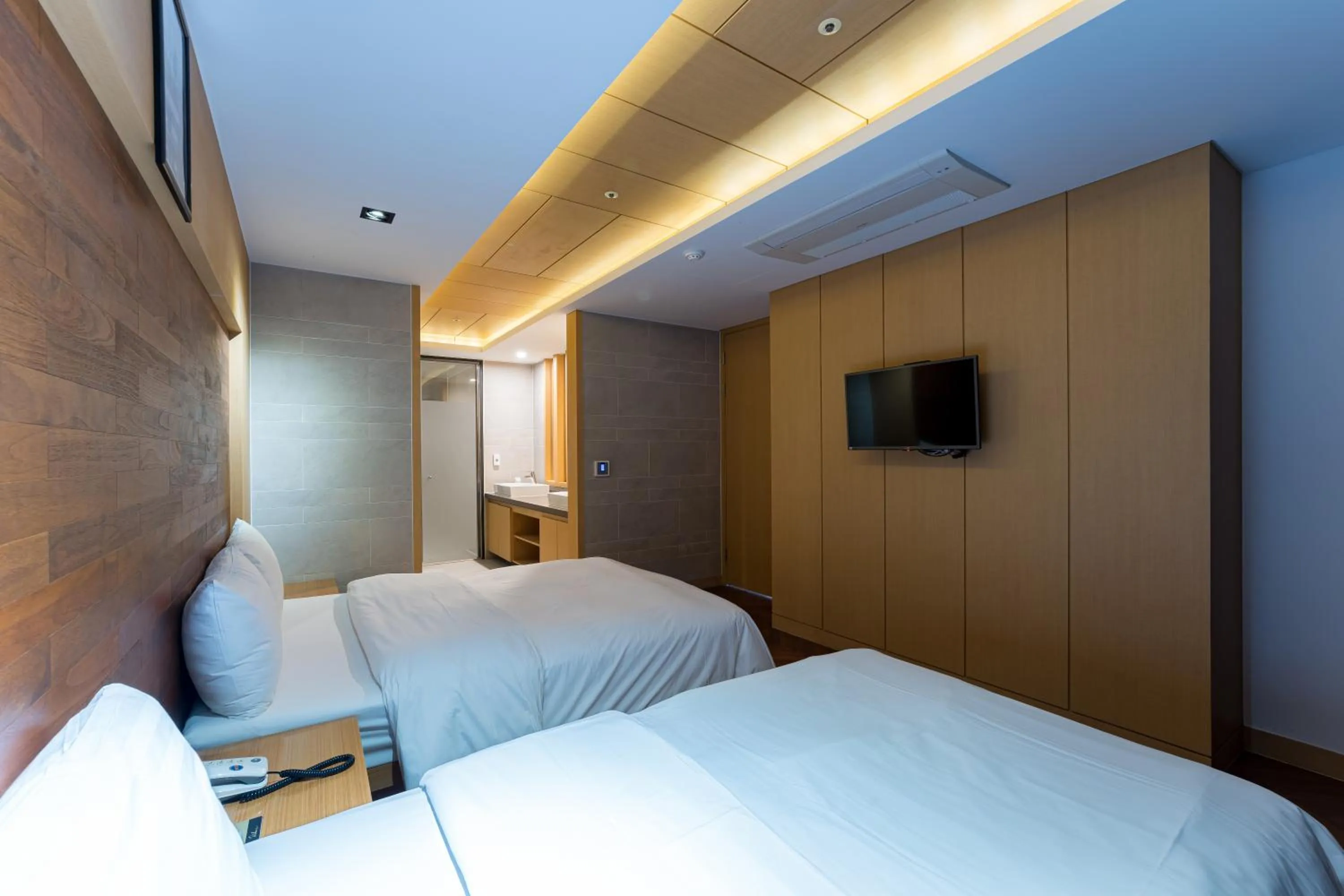 Bed in Browndot Hotel Incheon Songdo