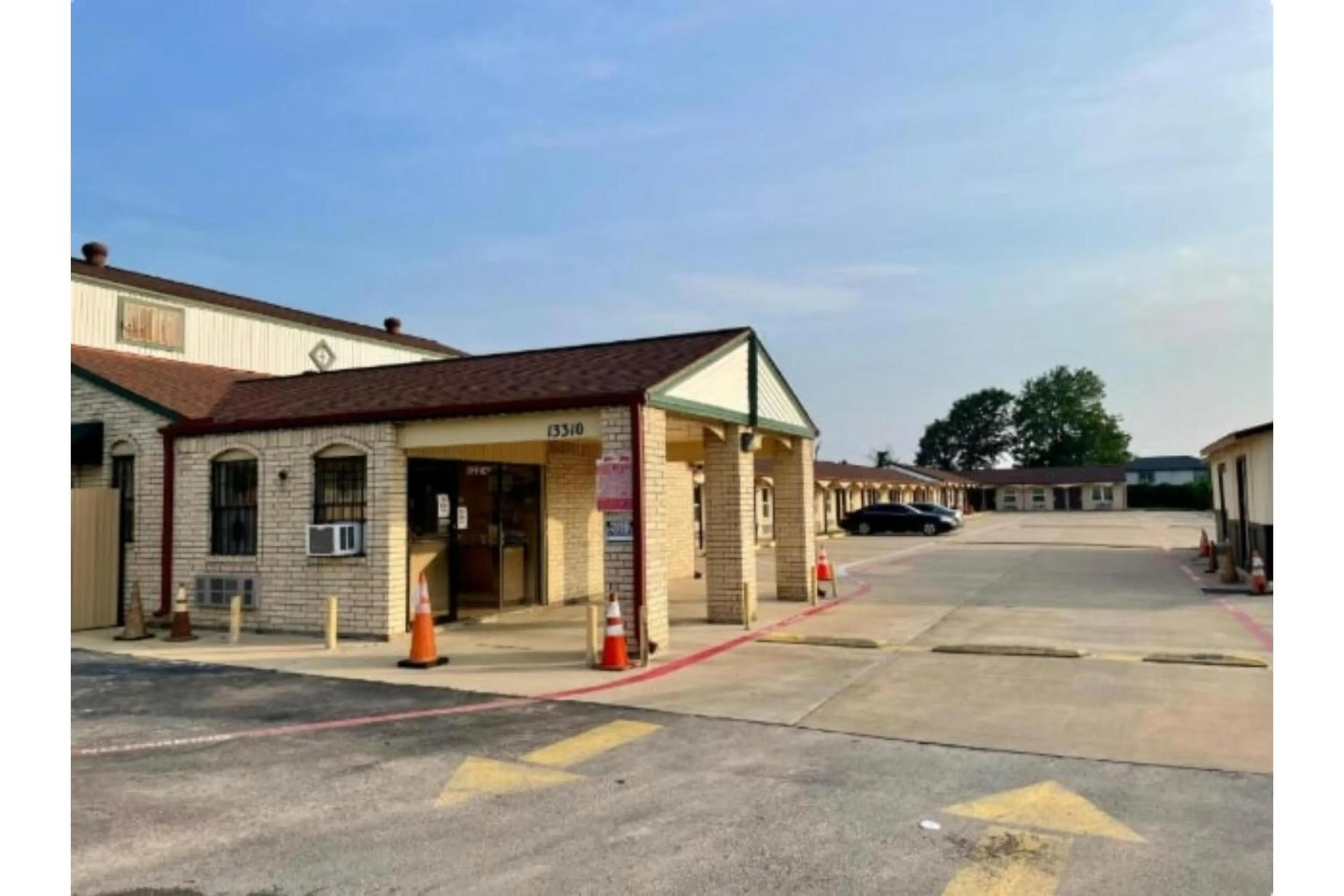 Property building in Golden Inn Dallas by Hotel O