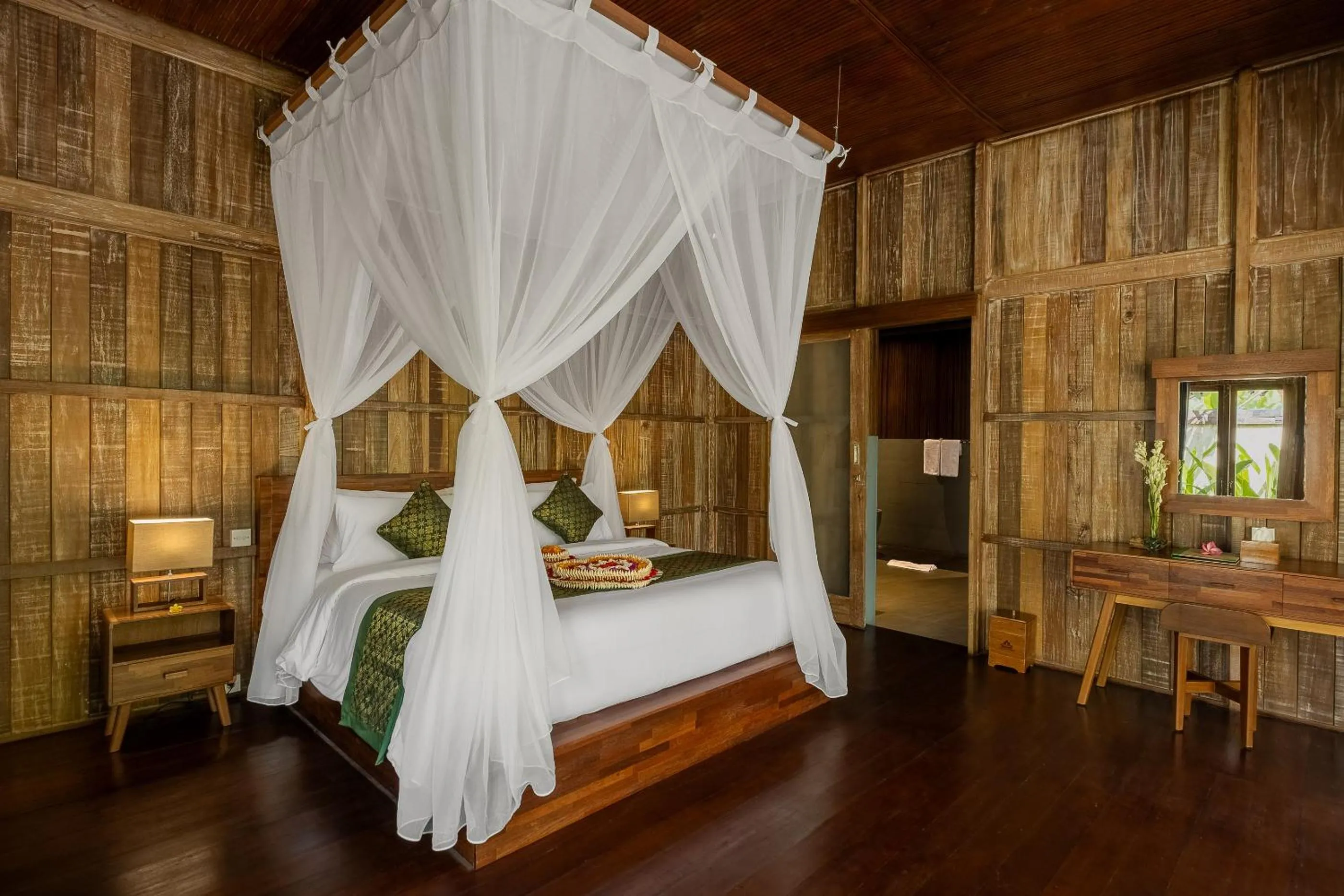 Bed in The Ulon Ubud Villa