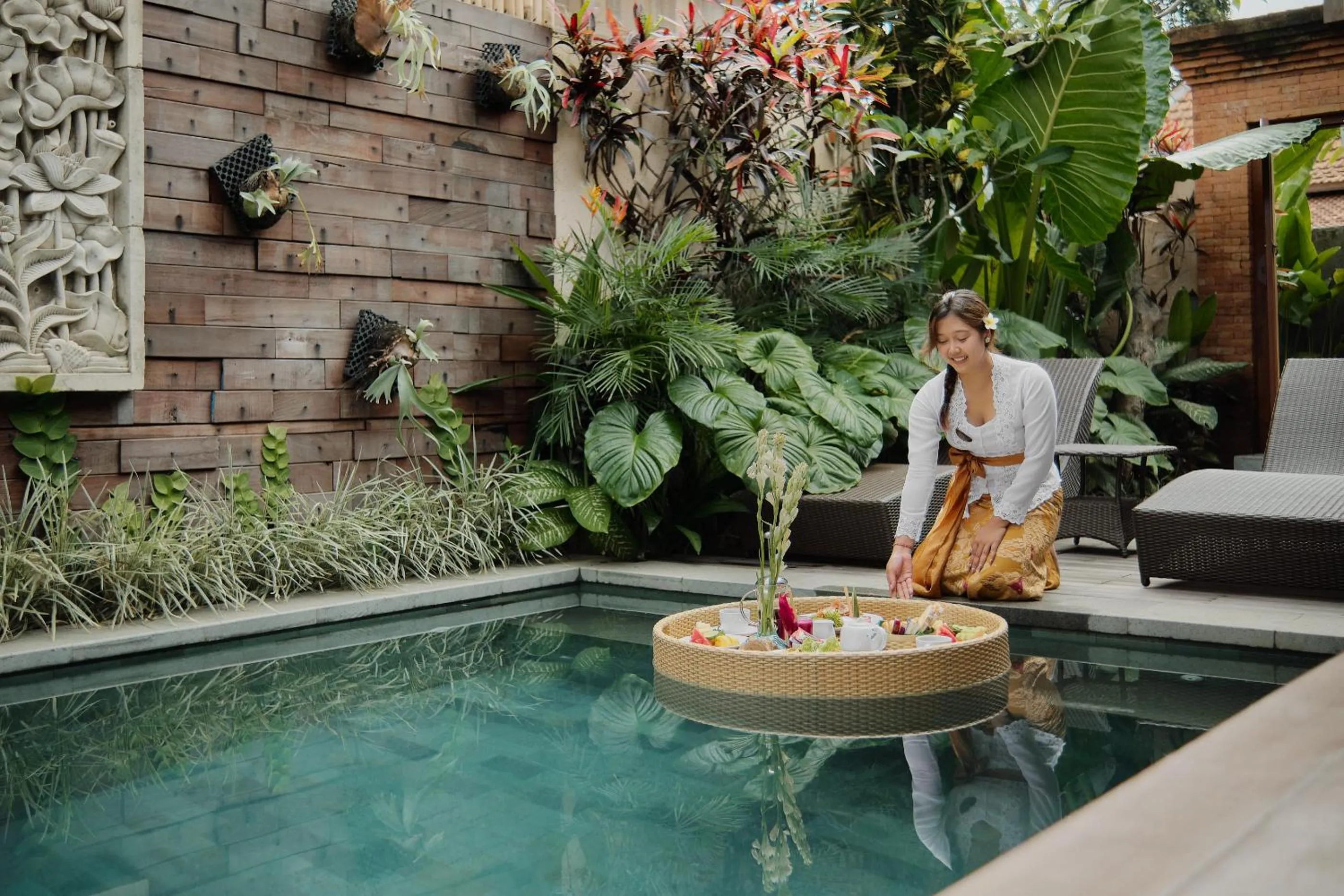 Food and drinks in The Ulon Ubud Villa