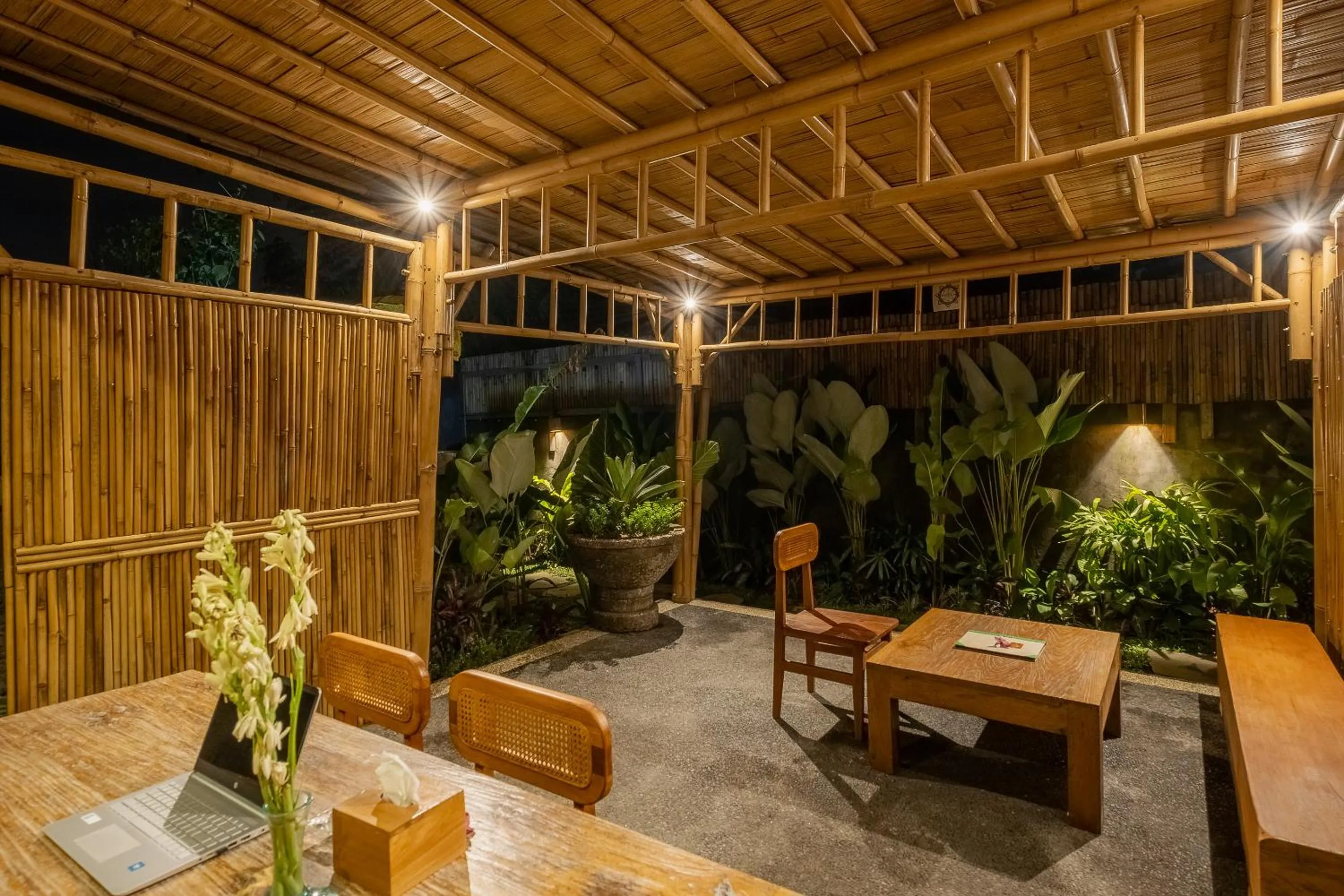 Lobby or reception in The Ulon Ubud Villa
