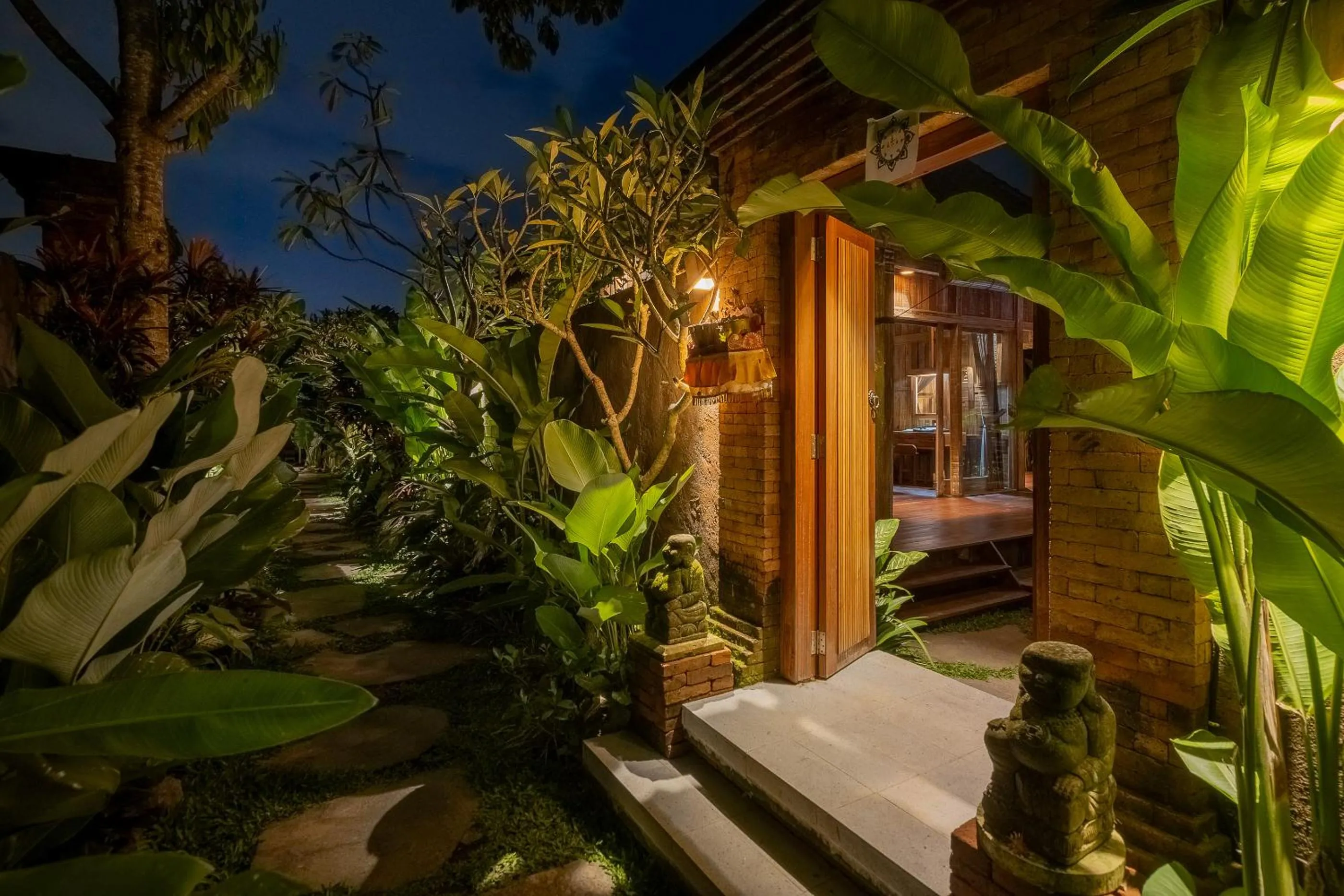 Facade/entrance in The Ulon Ubud Villa