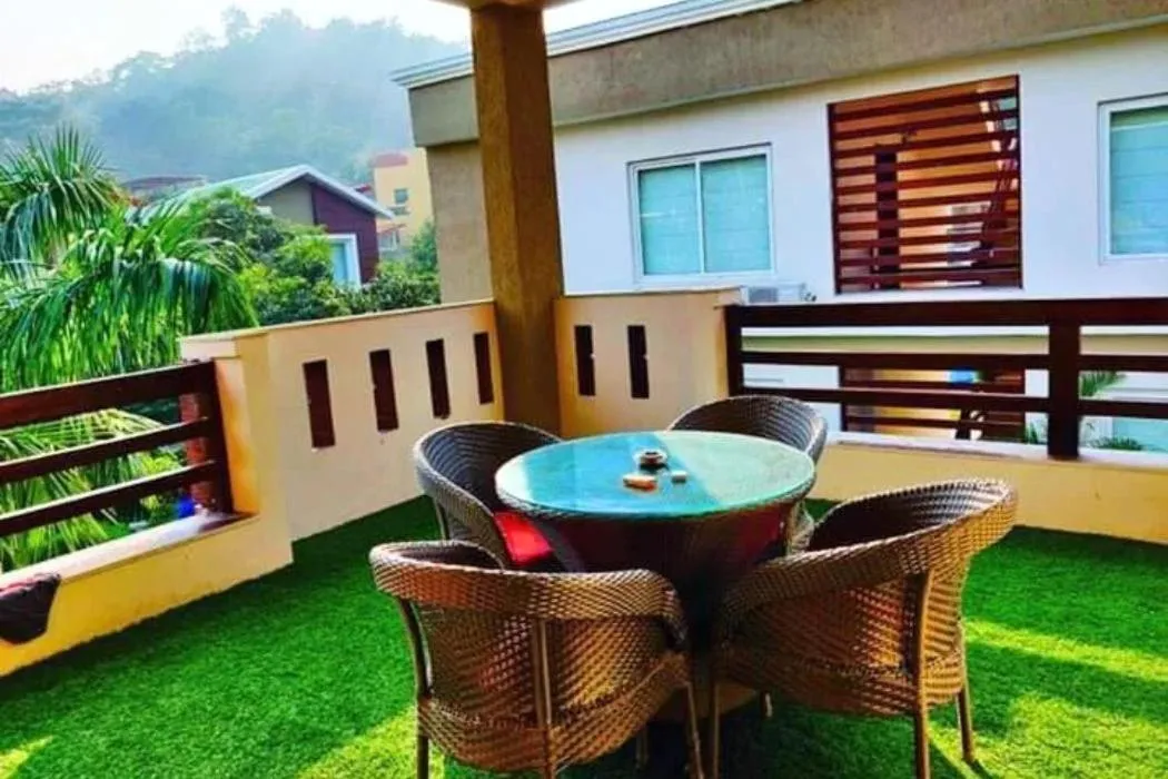Balcony/Terrace in Maulik Mansion Resort