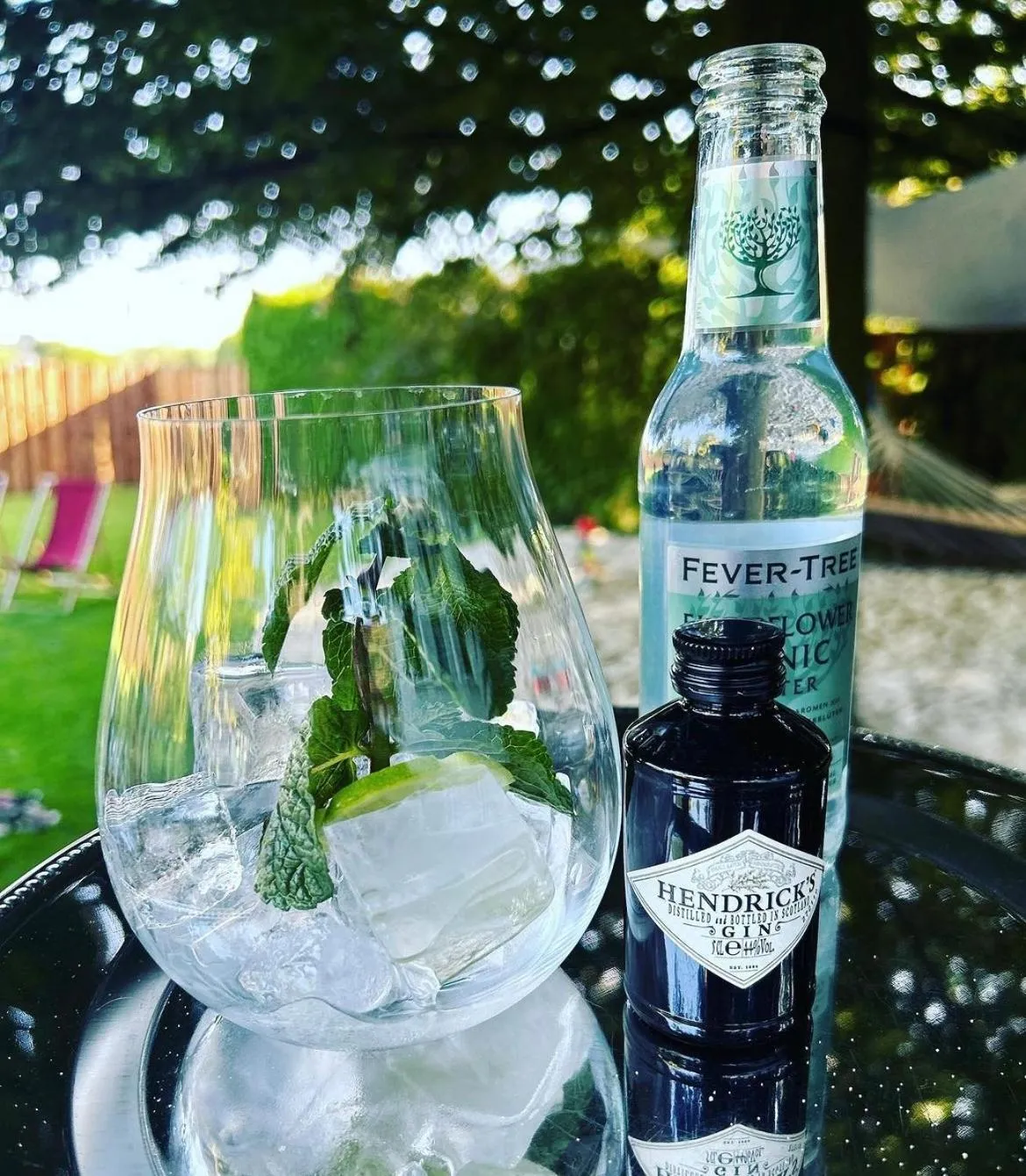 Garden in Hotel der Lennhof