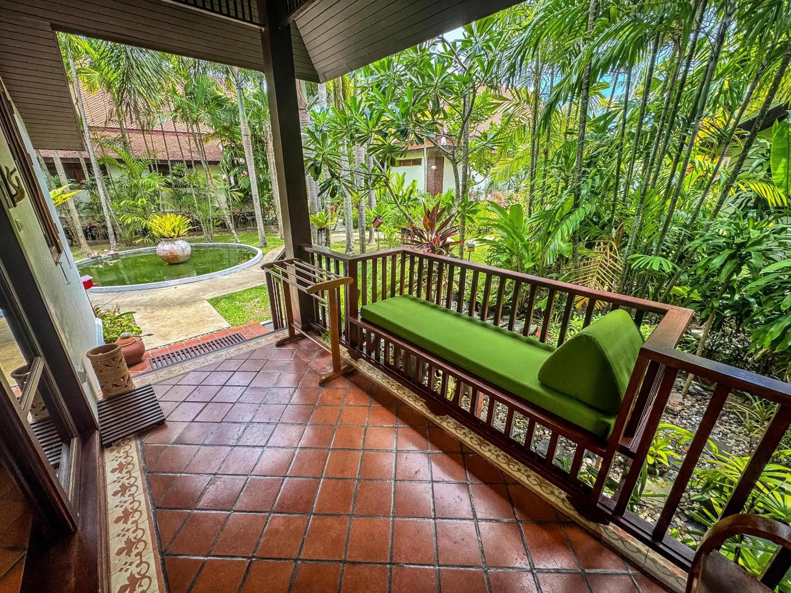 Balcony/Terrace in Baan Thai Lanta Resort
