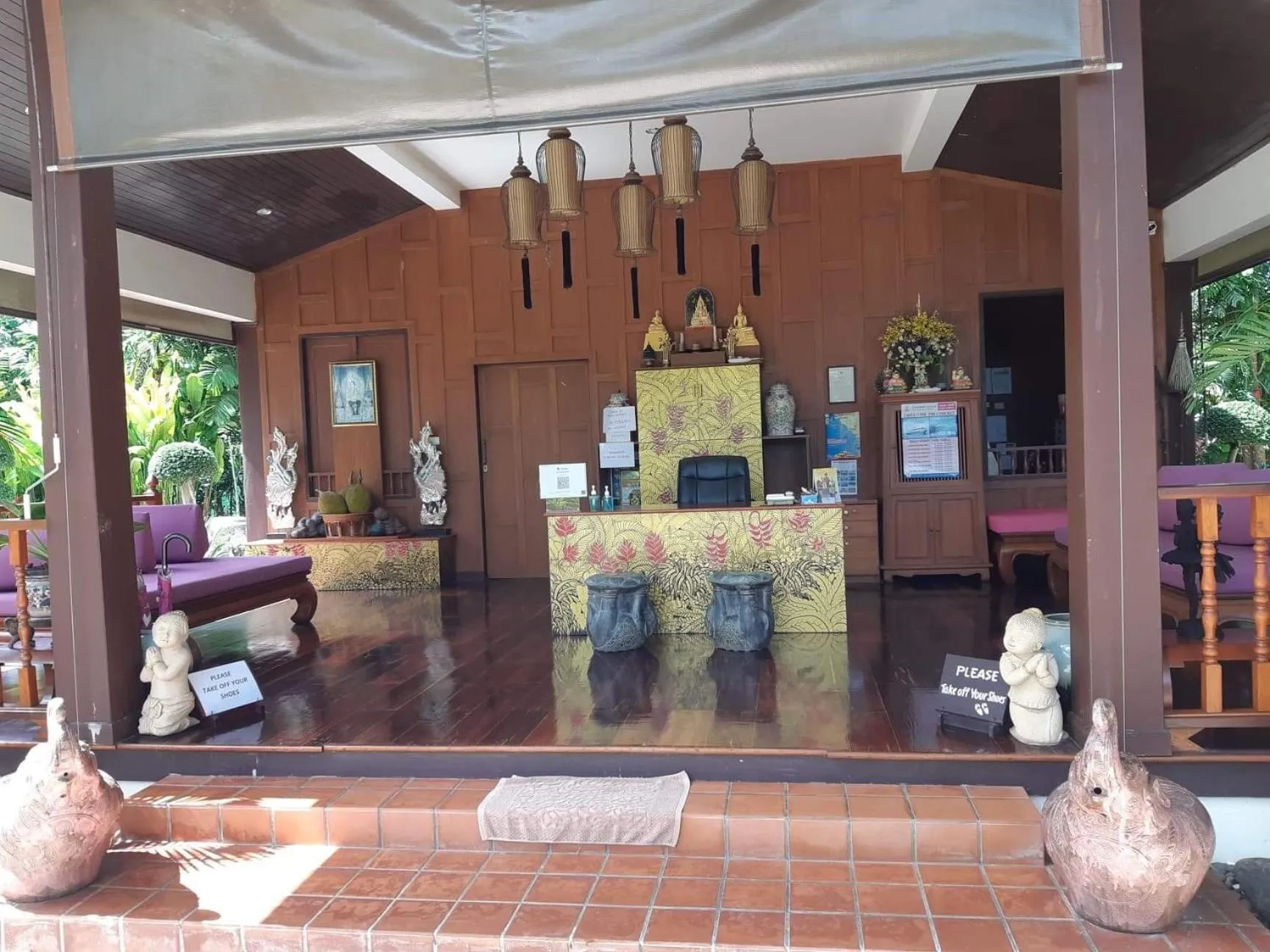 Lobby or reception in Baan Thai Lanta Resort