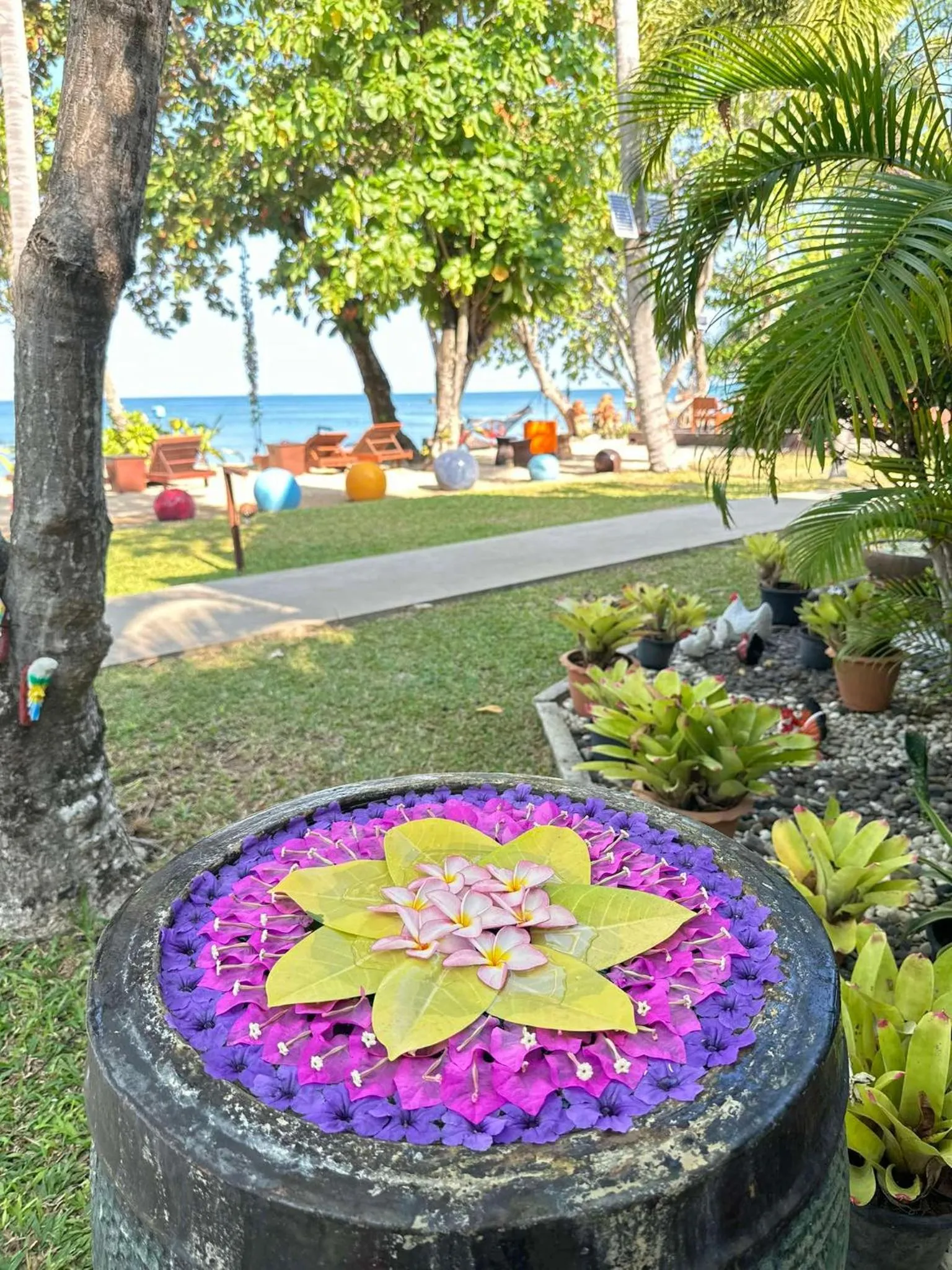 Natural landscape in Baan Thai Lanta Resort