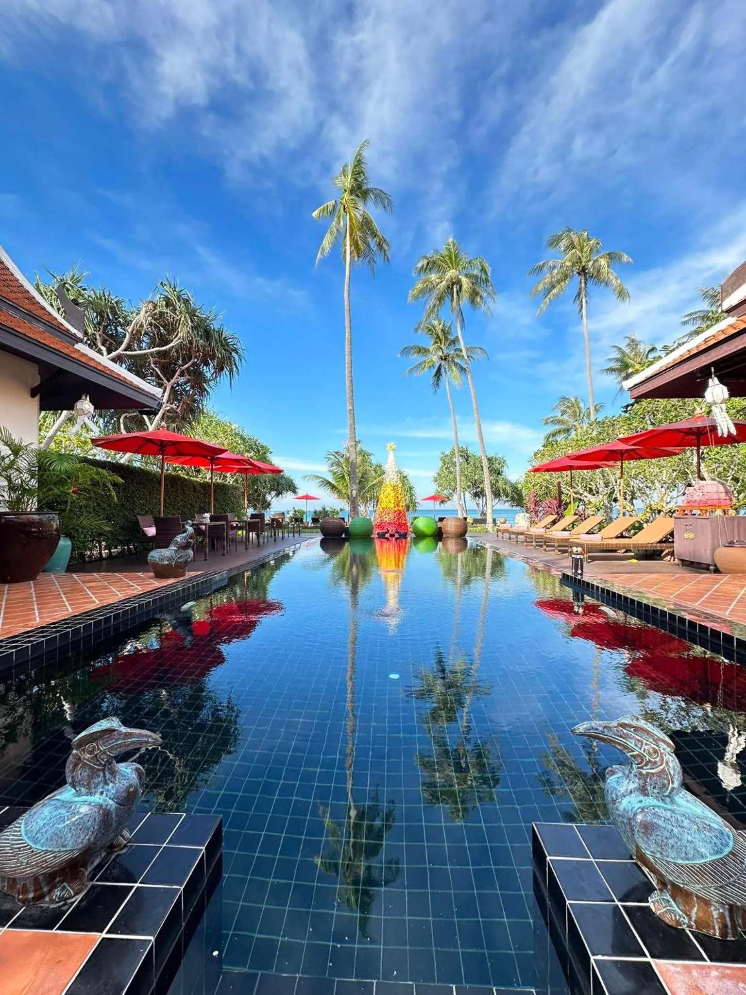 Swimming pool in Baan Thai Lanta Resort