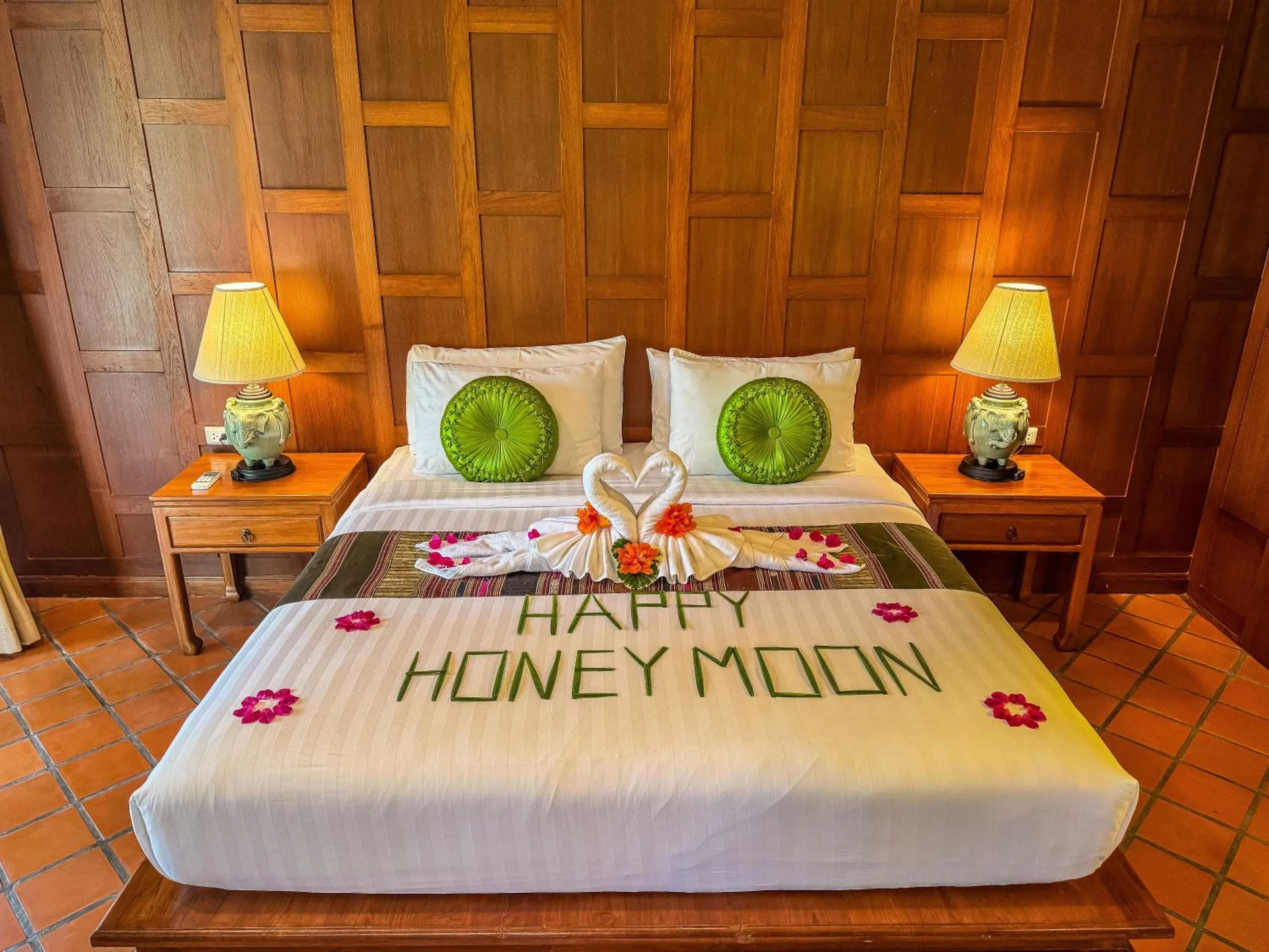 Bedroom, Bed in Baan Thai Lanta Resort