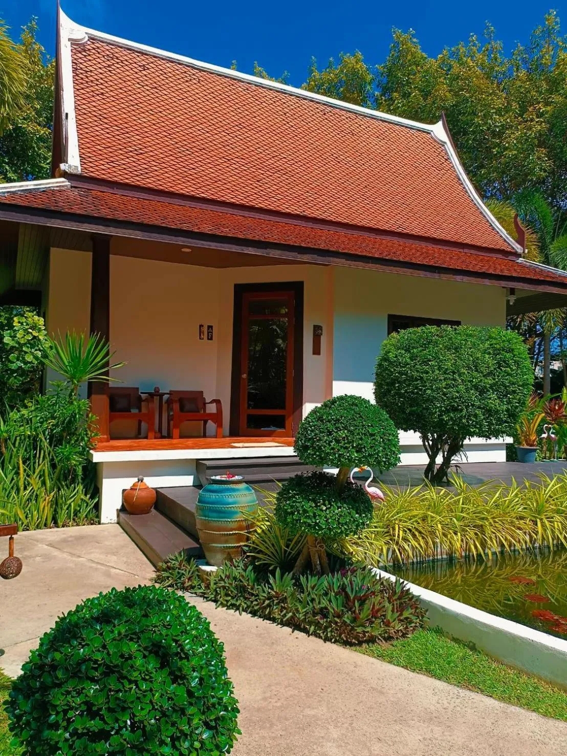 Garden in Baan Thai Lanta Resort