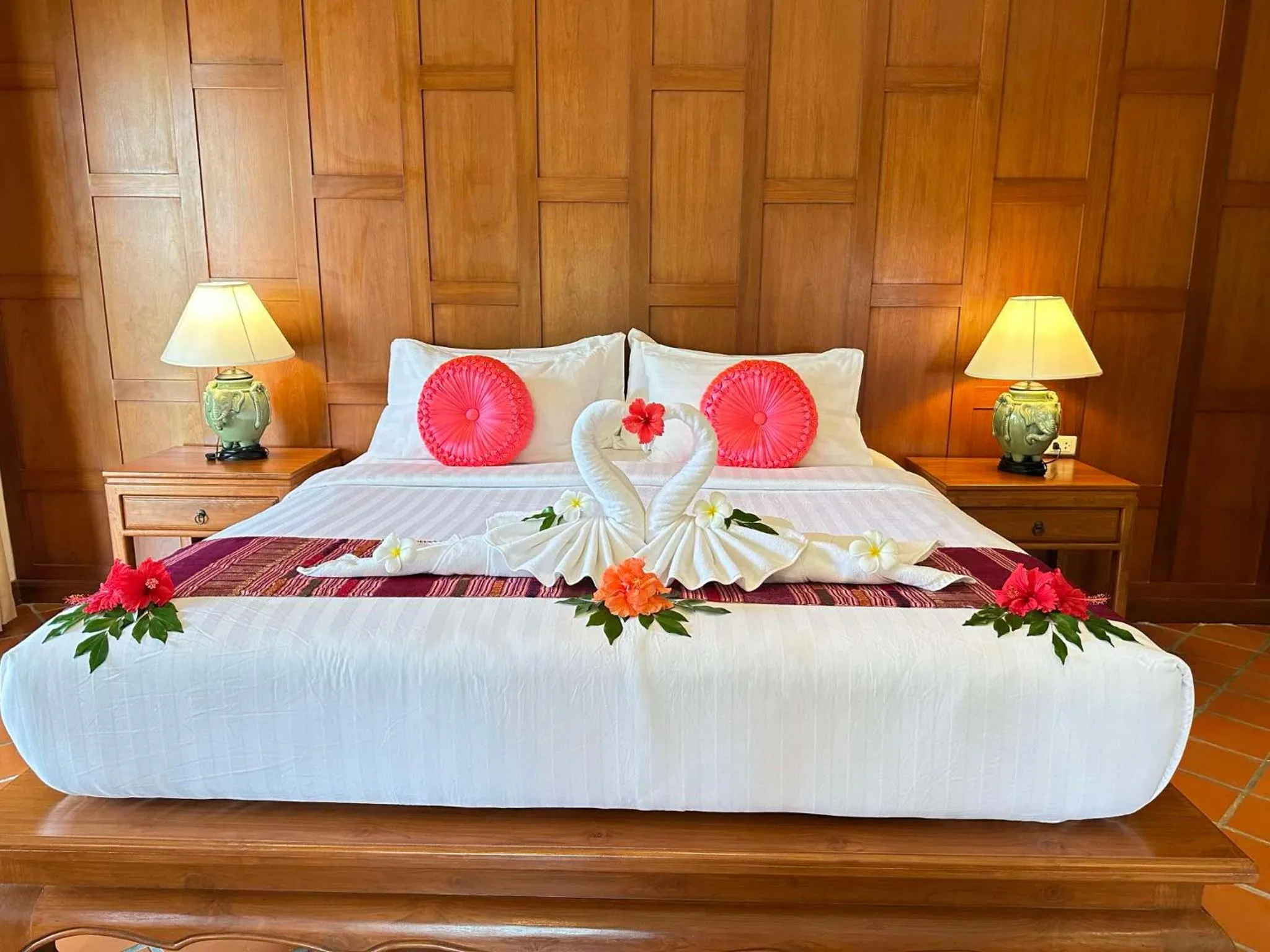 Bedroom, Bed in Baan Thai Lanta Resort