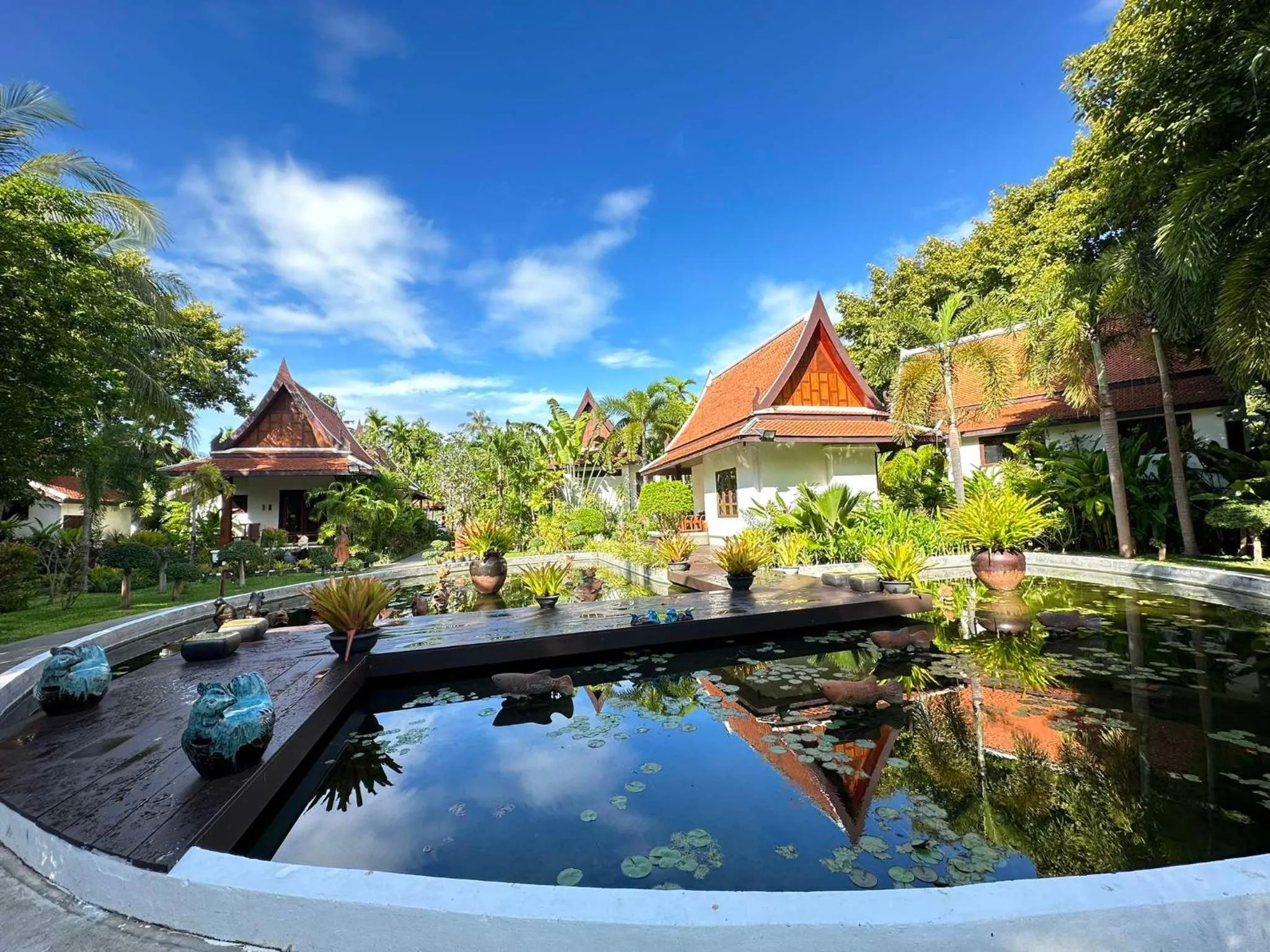 Natural landscape in Baan Thai Lanta Resort