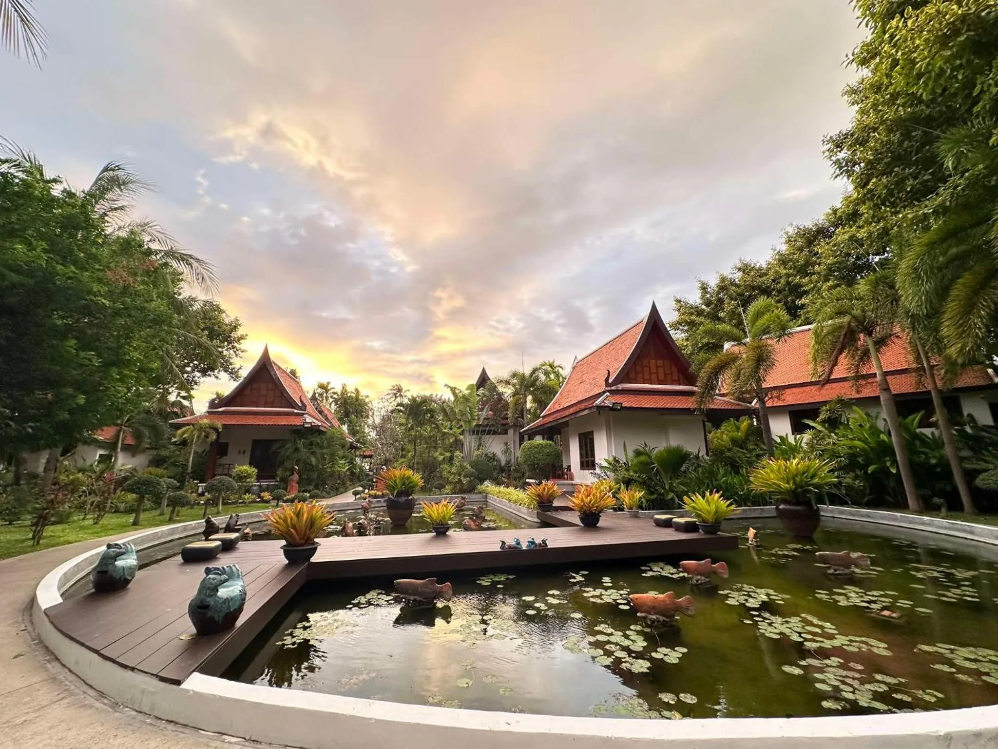 Natural landscape in Baan Thai Lanta Resort
