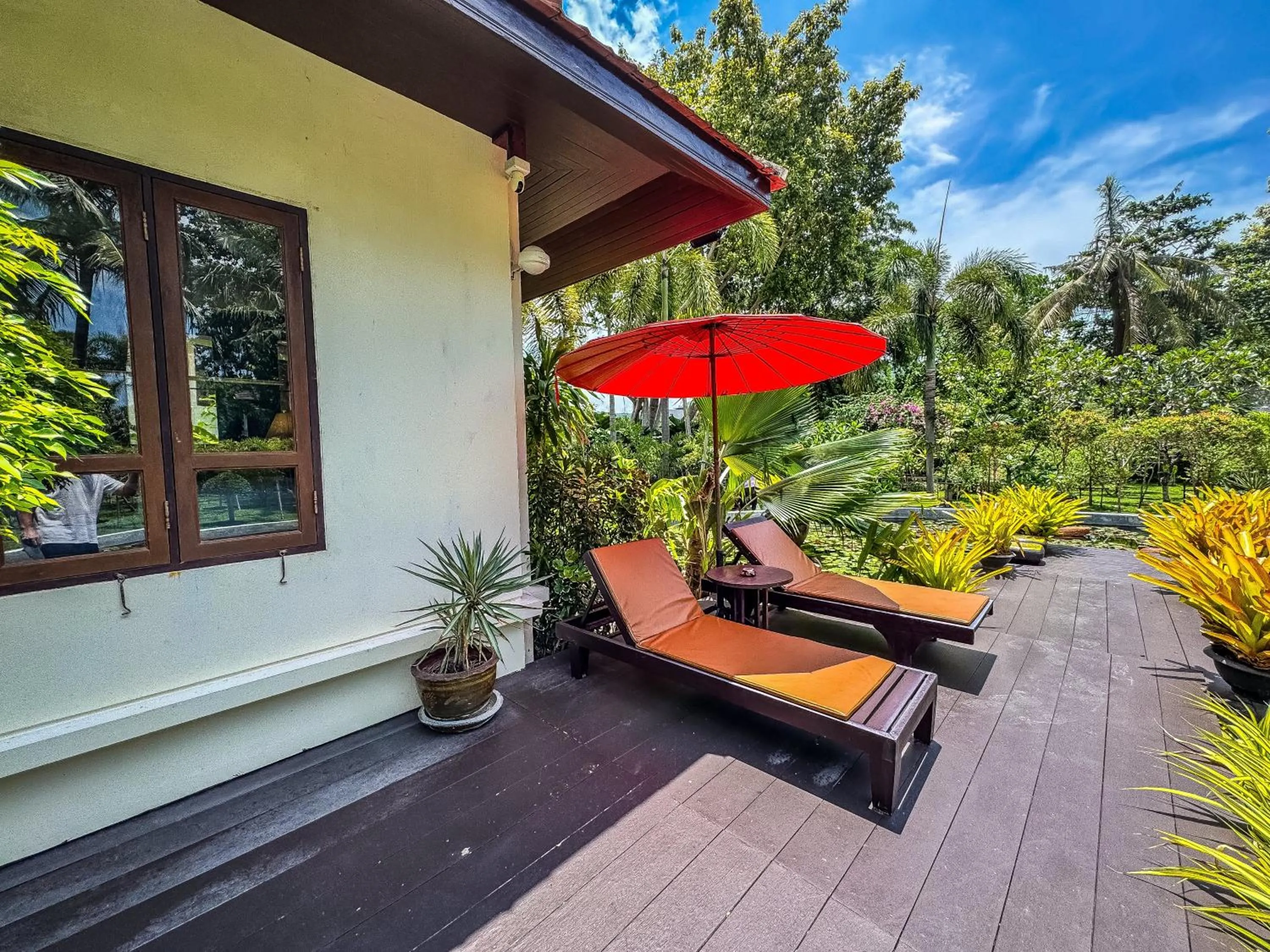 Balcony/Terrace in Baan Thai Lanta Resort