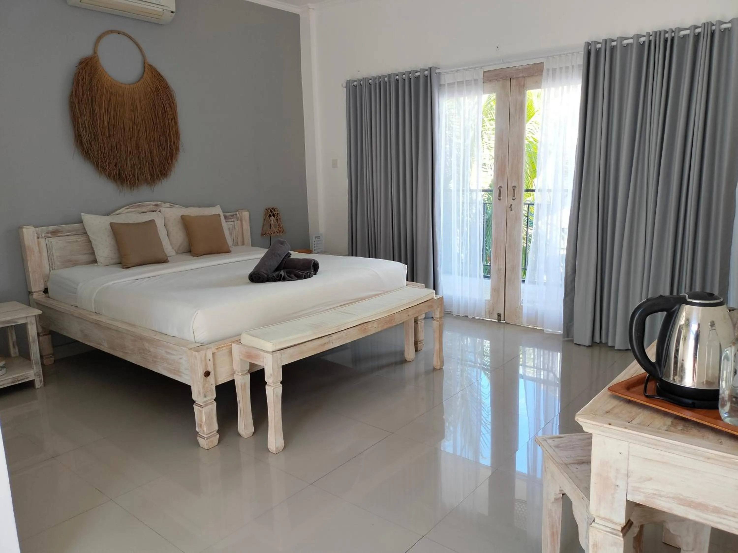 Bed in Bali Diversity Dive Resort