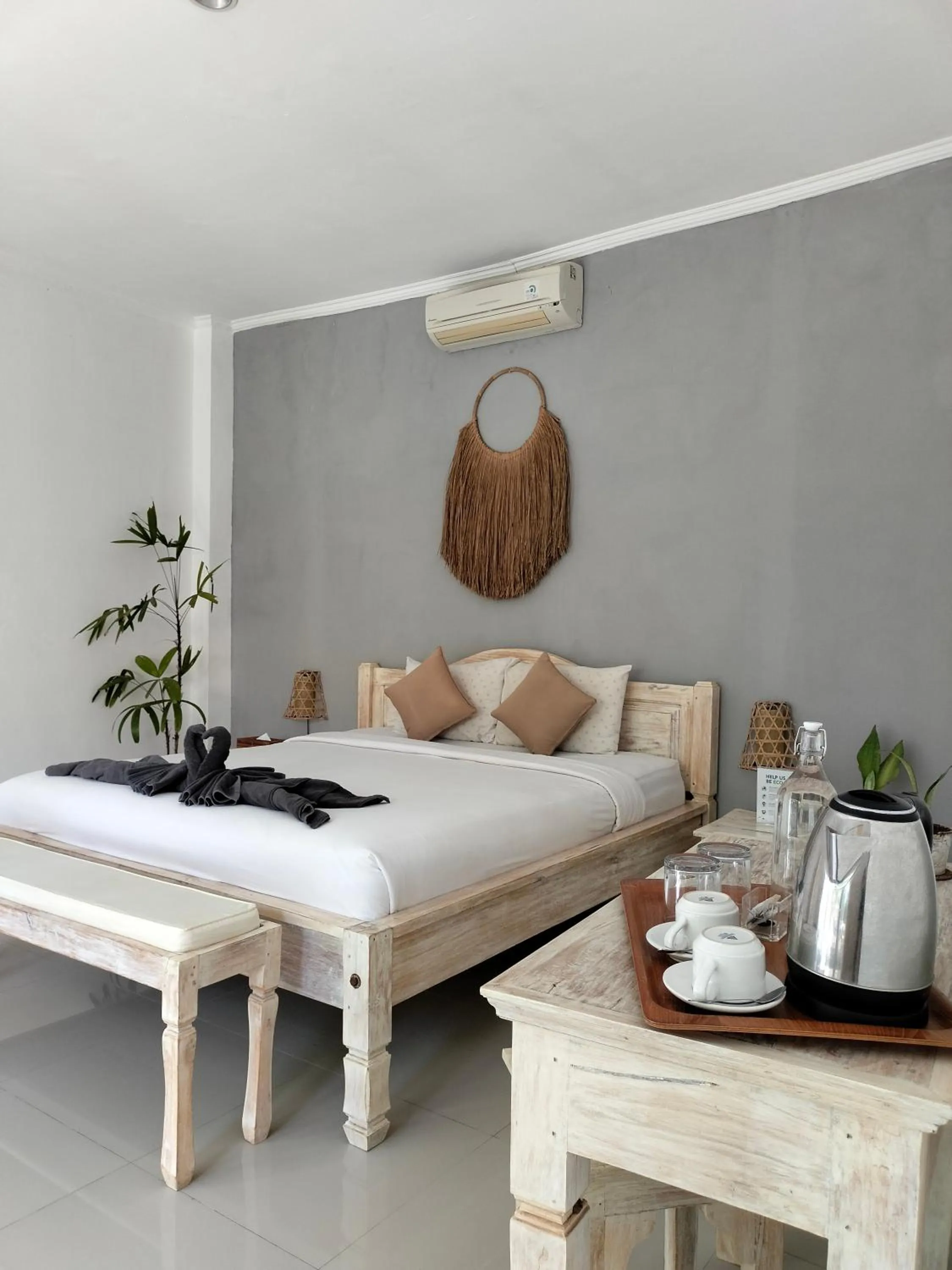 Bed in Bali Diversity Dive Resort