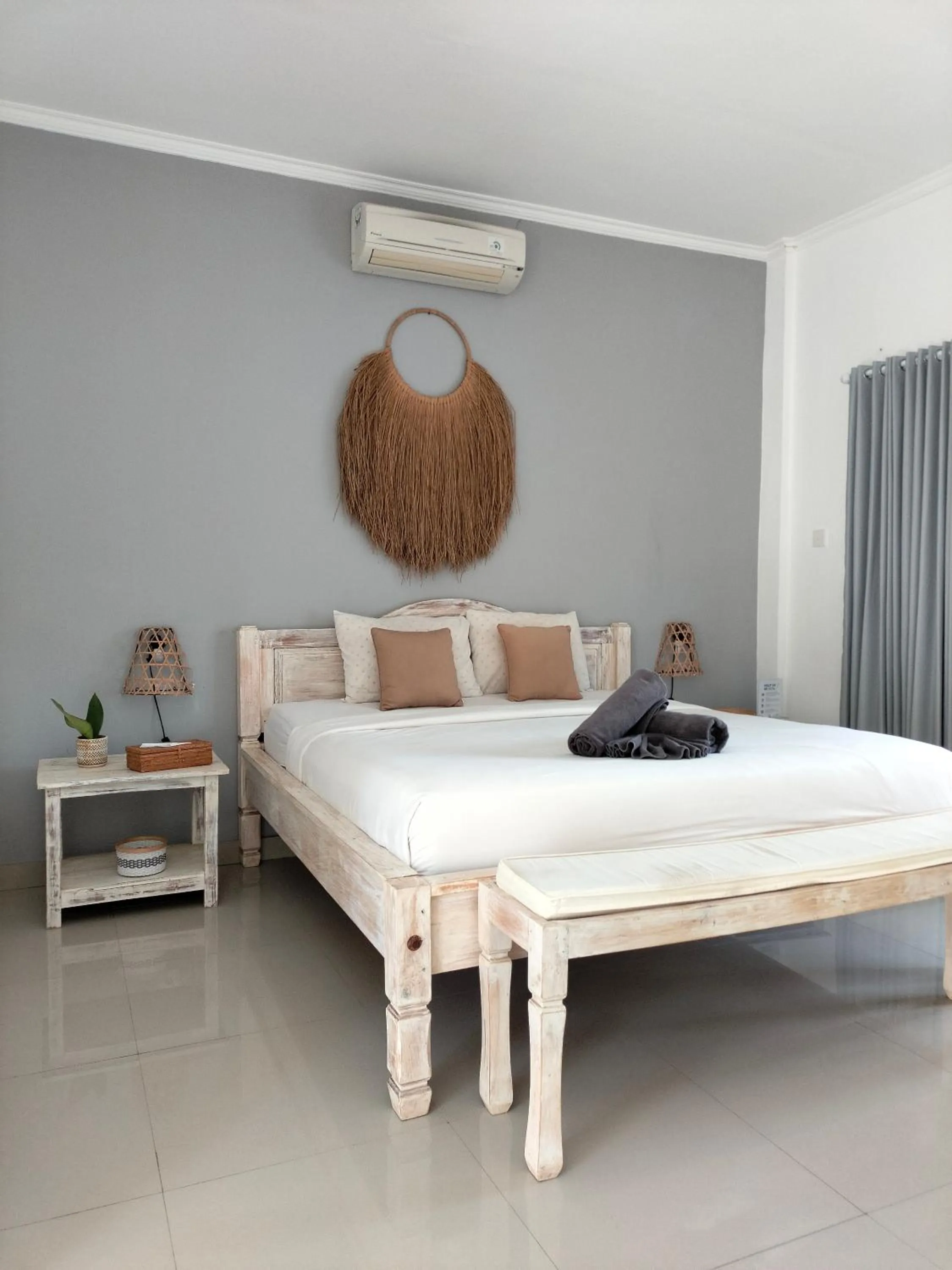 Bed in Bali Diversity Dive Resort